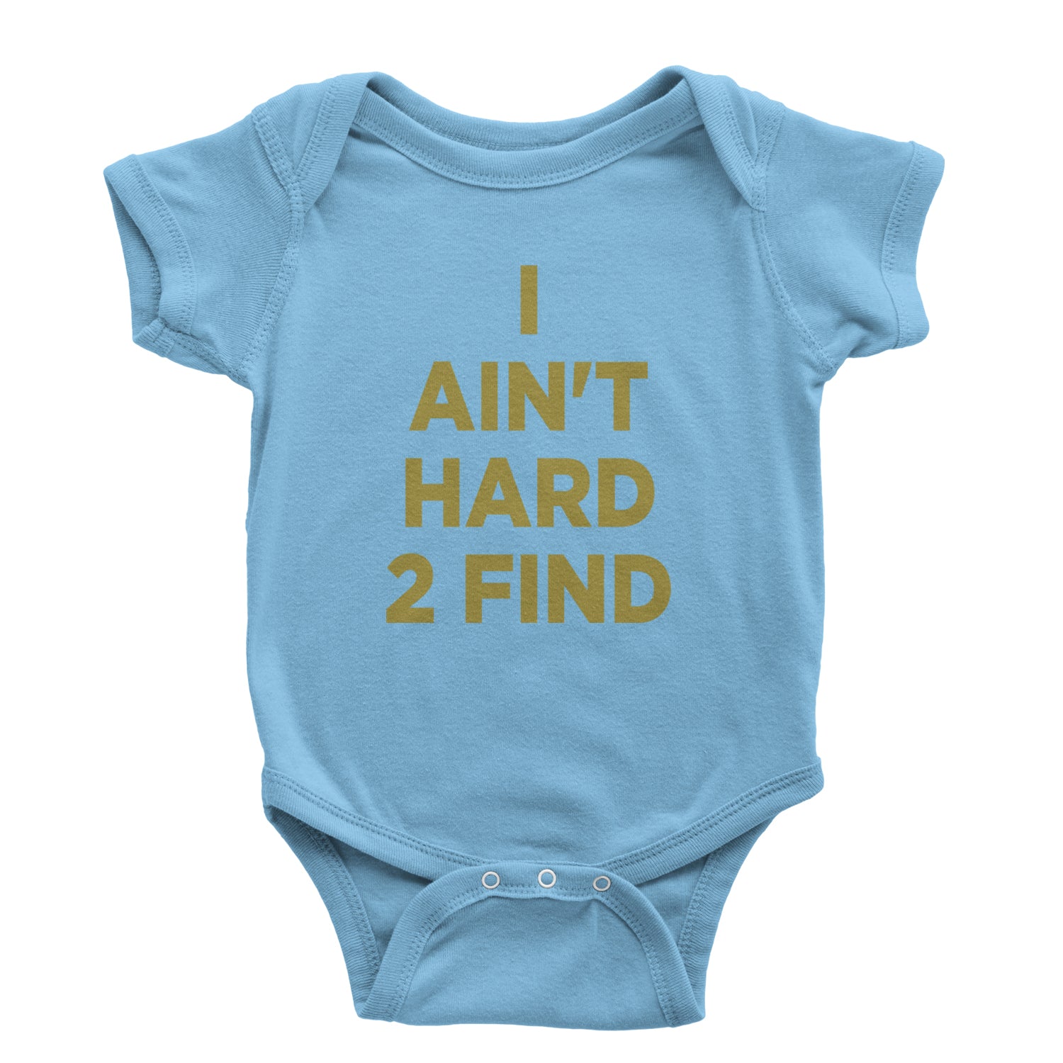 I Ain't Hard To Find Coach Prime Infant One-Piece Romper Bodysuit and Toddler T-shirt Light Blue