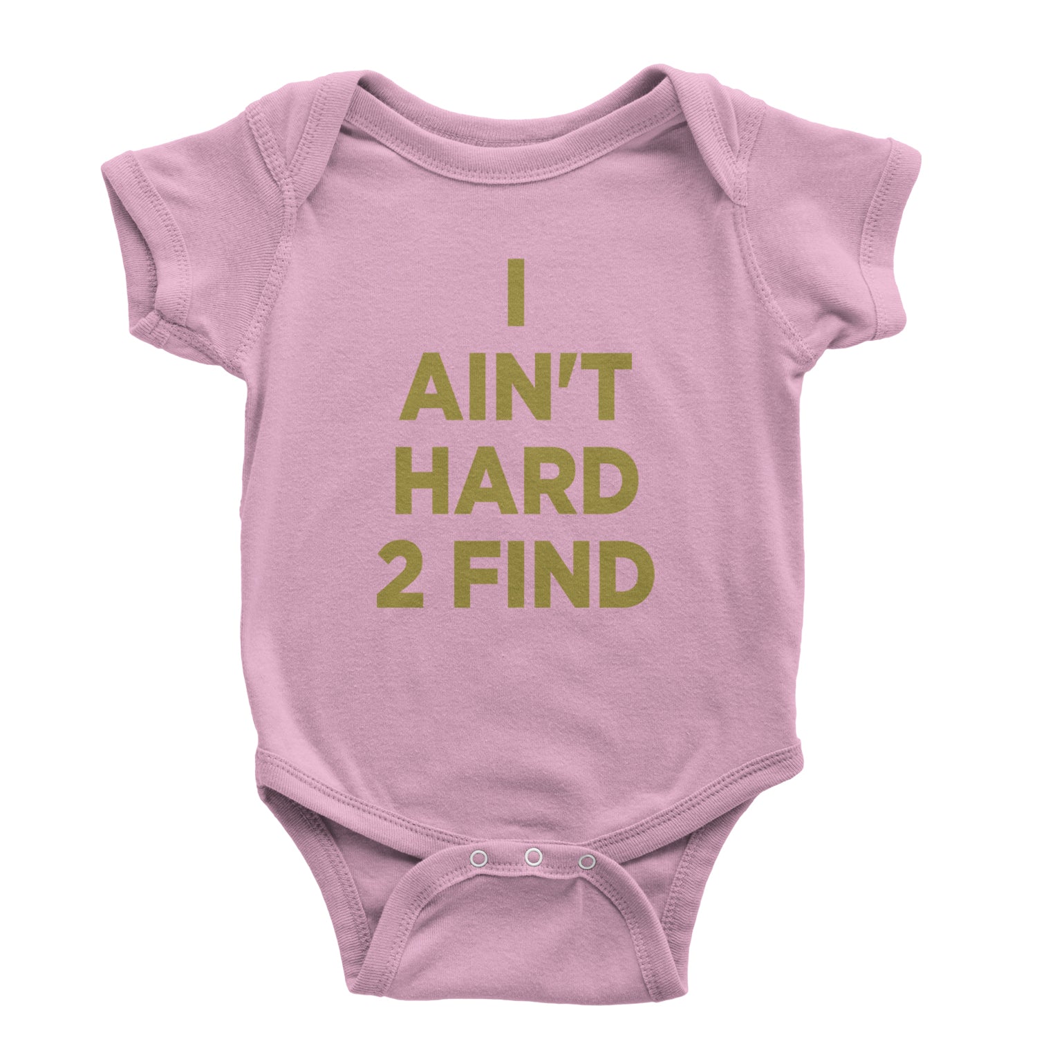 I Ain't Hard To Find Coach Prime Infant One-Piece Romper Bodysuit and Toddler T-shirt Light Pink