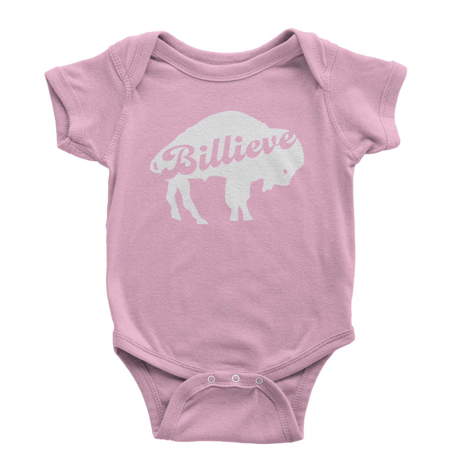 Billieve Bills Mafia Infant One-Piece Romper Bodysuit and Toddler T-shirt Light Pink