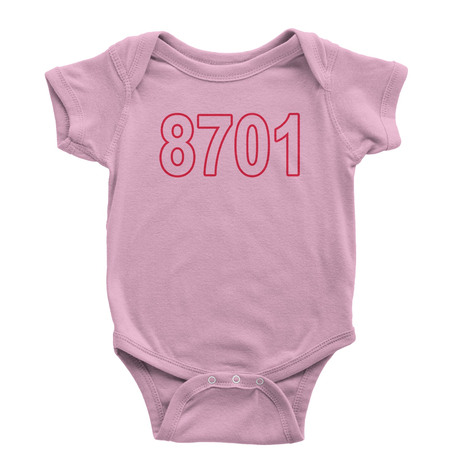 Timeless 8701 Era Y2K Infant One-Piece Romper Bodysuit and Toddler T-shirt Light Pink