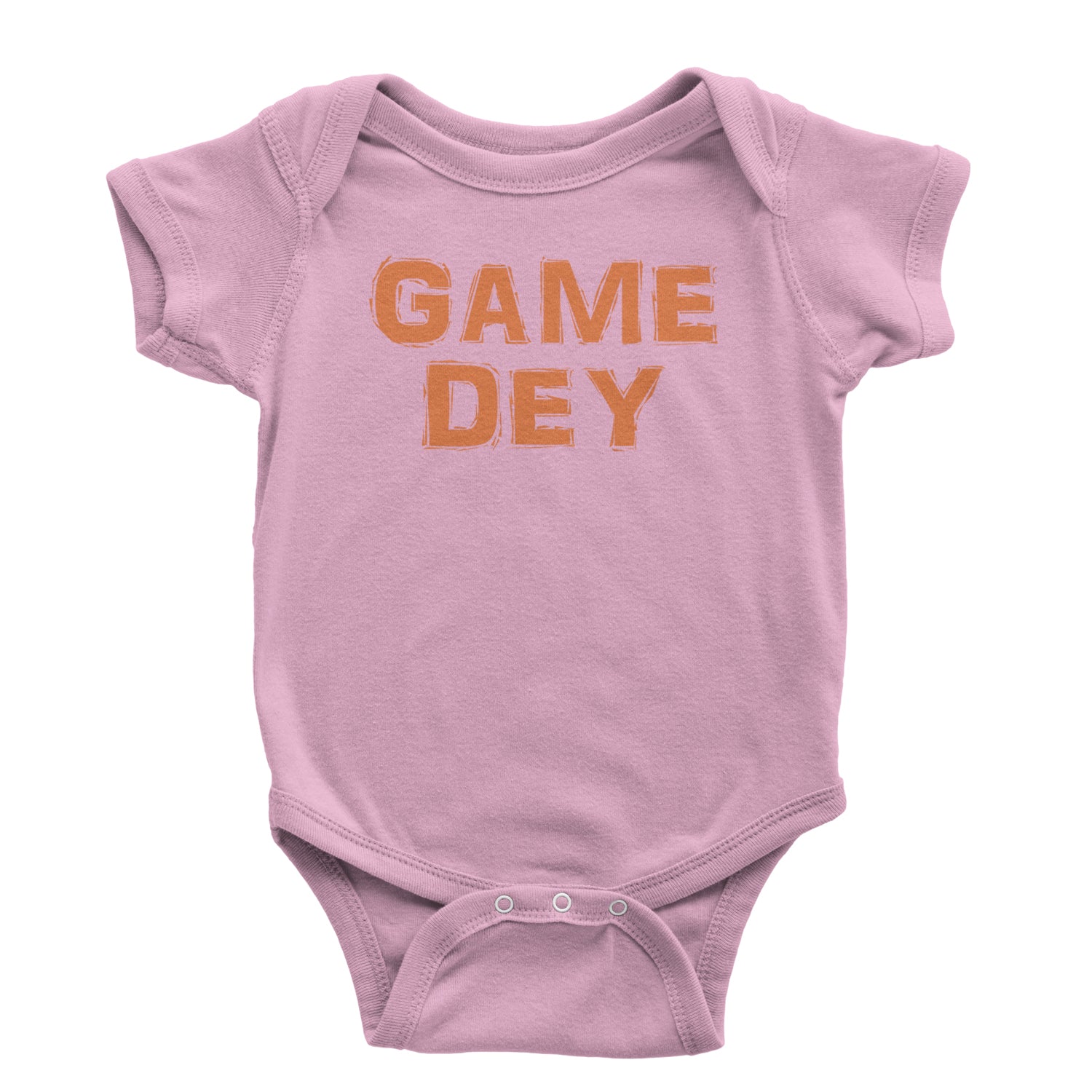 Game Dey Cincinnati Football Infant One-Piece Romper Bodysuit and Toddler T-shirt Light Pink