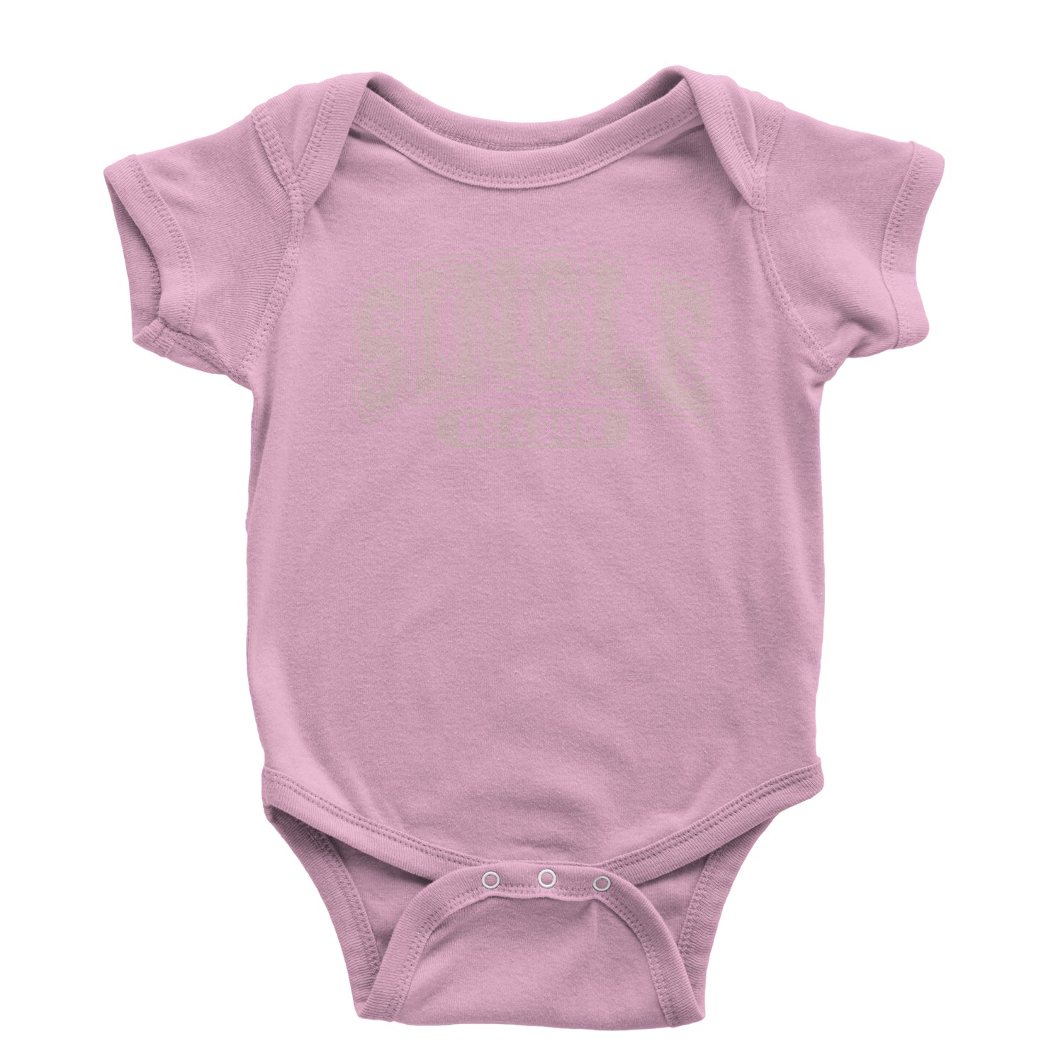 Single Season Valentine's Day Infant One-Piece Romper Bodysuit and Toddler T-shirt Light Pink