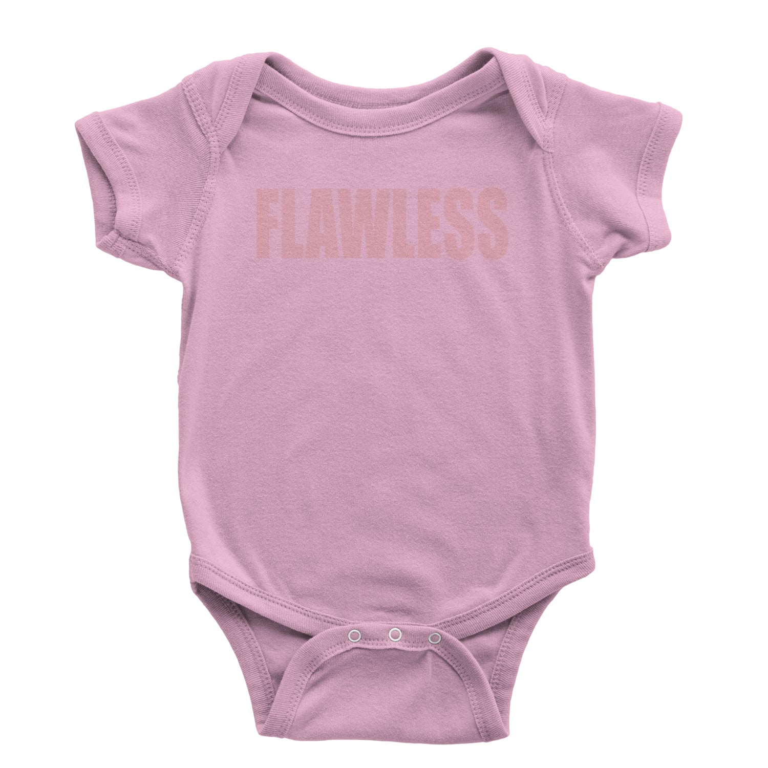 Flawless Renaissance Infant One-Piece Romper Bodysuit and Toddler T-shirt Light Pink