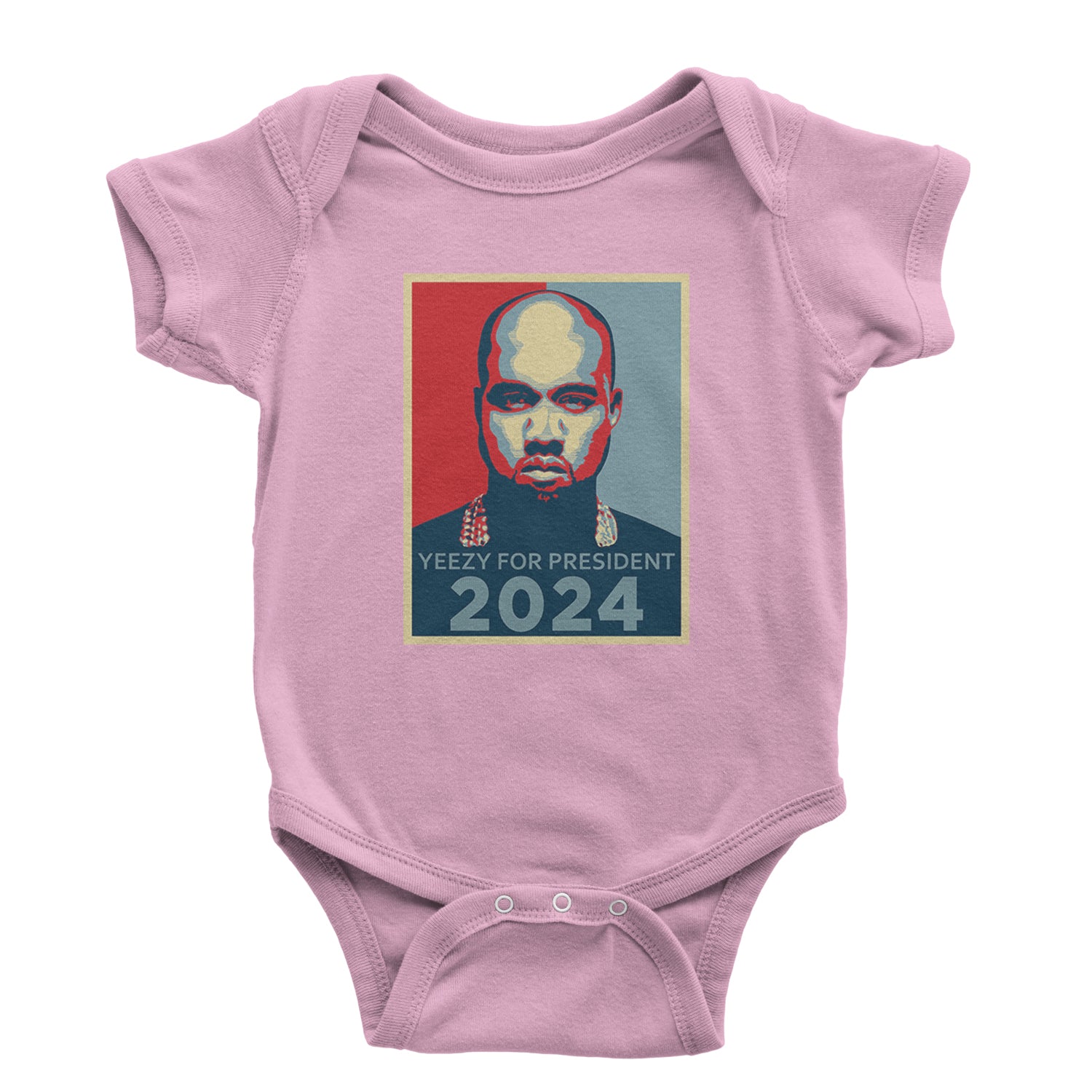 Yeezus For President Vote for Ye Infant One-Piece Romper Bodysuit and Toddler T-shirt Light Pink