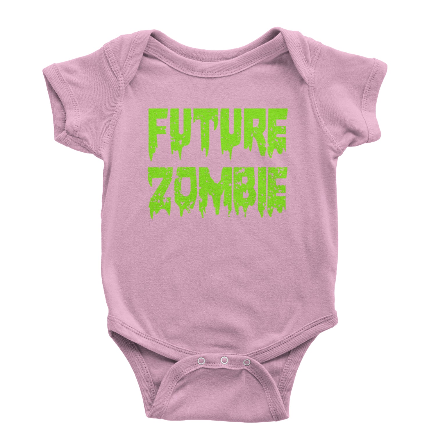 Future Zombie Horror Infant One-Piece Romper Bodysuit and Toddler T-shirt Light Pink