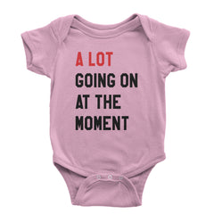 A Lot Going On At The Moment New TTPD Poet Department Infant One-Piece Romper Bodysuit and Toddler T-shirt Light Pink