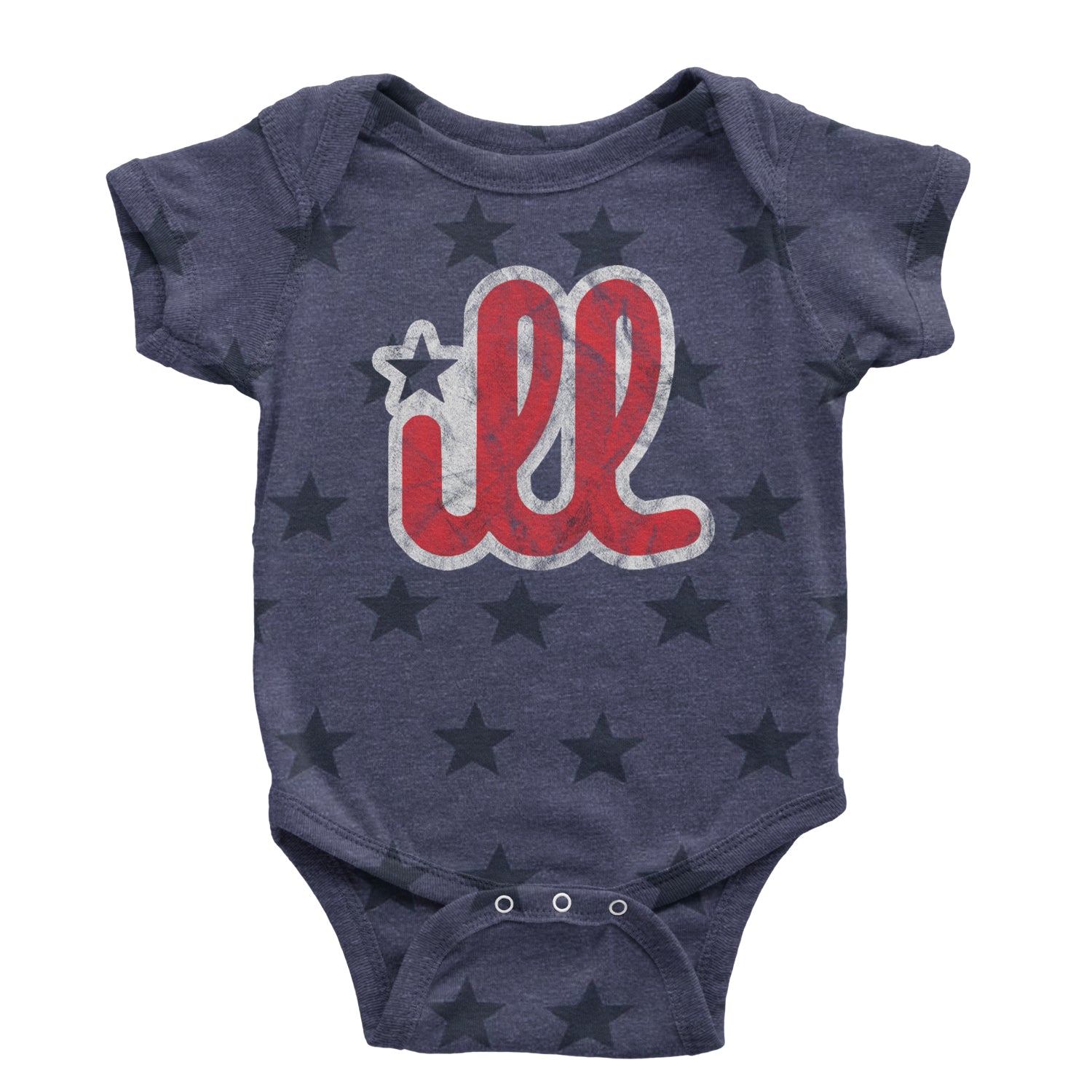 ILL Vintage It's A Philadelphia Philly Thing Infant One-Piece Romper Bodysuit and Toddler T-shirt Navy Blue STAR