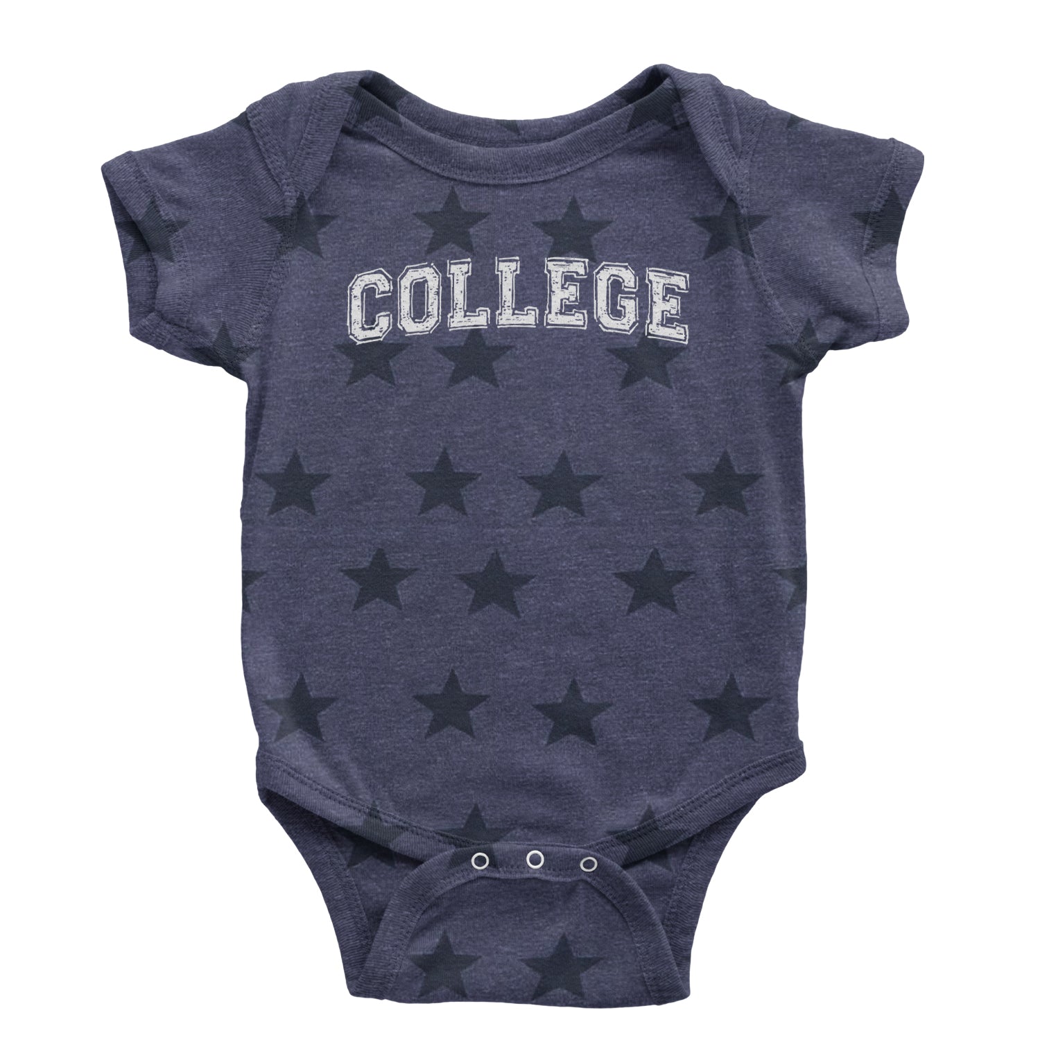 College Belushi Frat House Party Bluto Tribute Animal Infant One-Piece Romper Bodysuit and Toddler T-shirt Navy Blue STAR