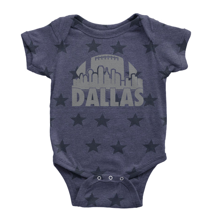 Dallas Texas Skyline Infant One-Piece Romper Bodysuit or Toddler T-shirt