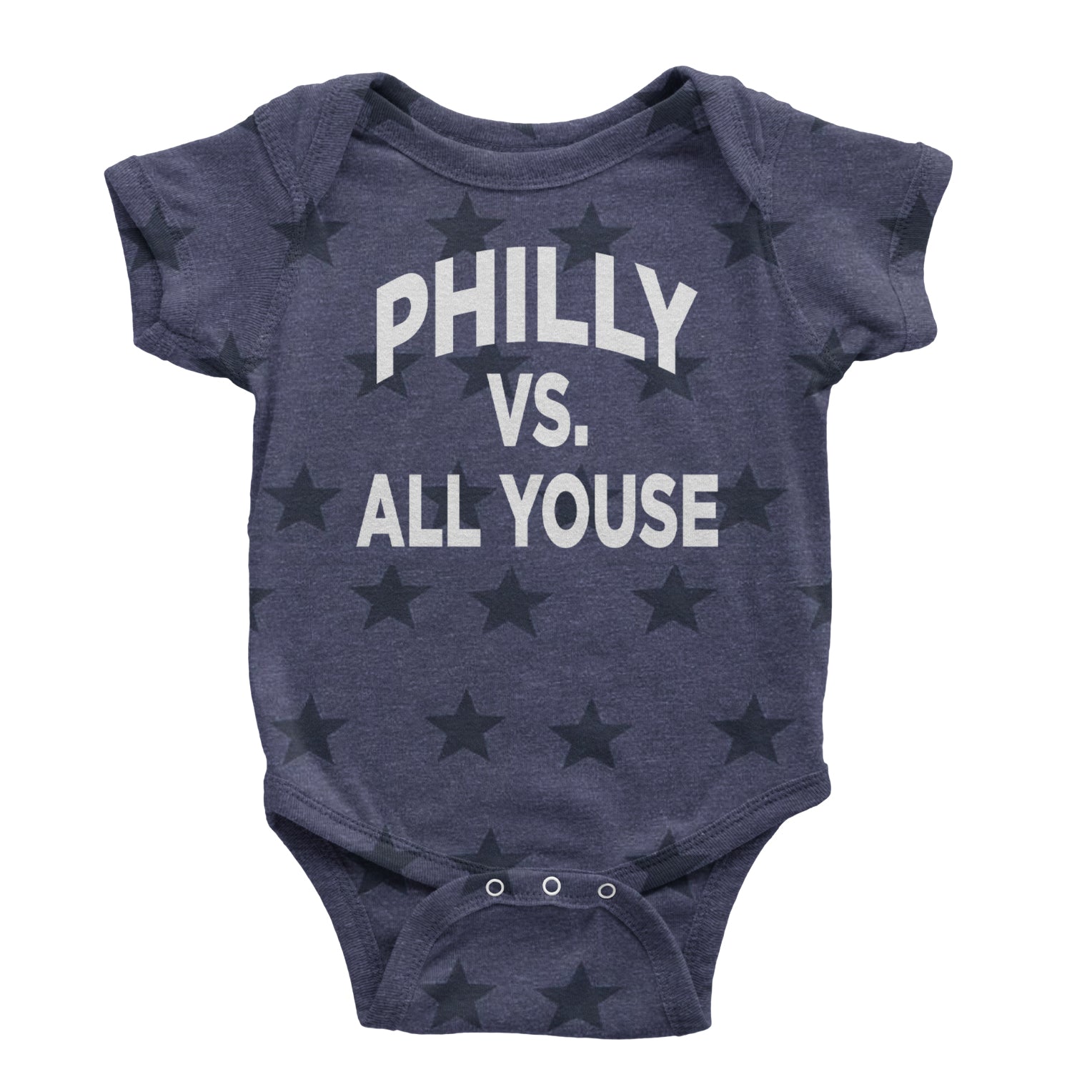 Philly Vs. All Youse Philly Thing Infant One-Piece Romper Bodysuit and Toddler T-shirt Navy Blue STAR