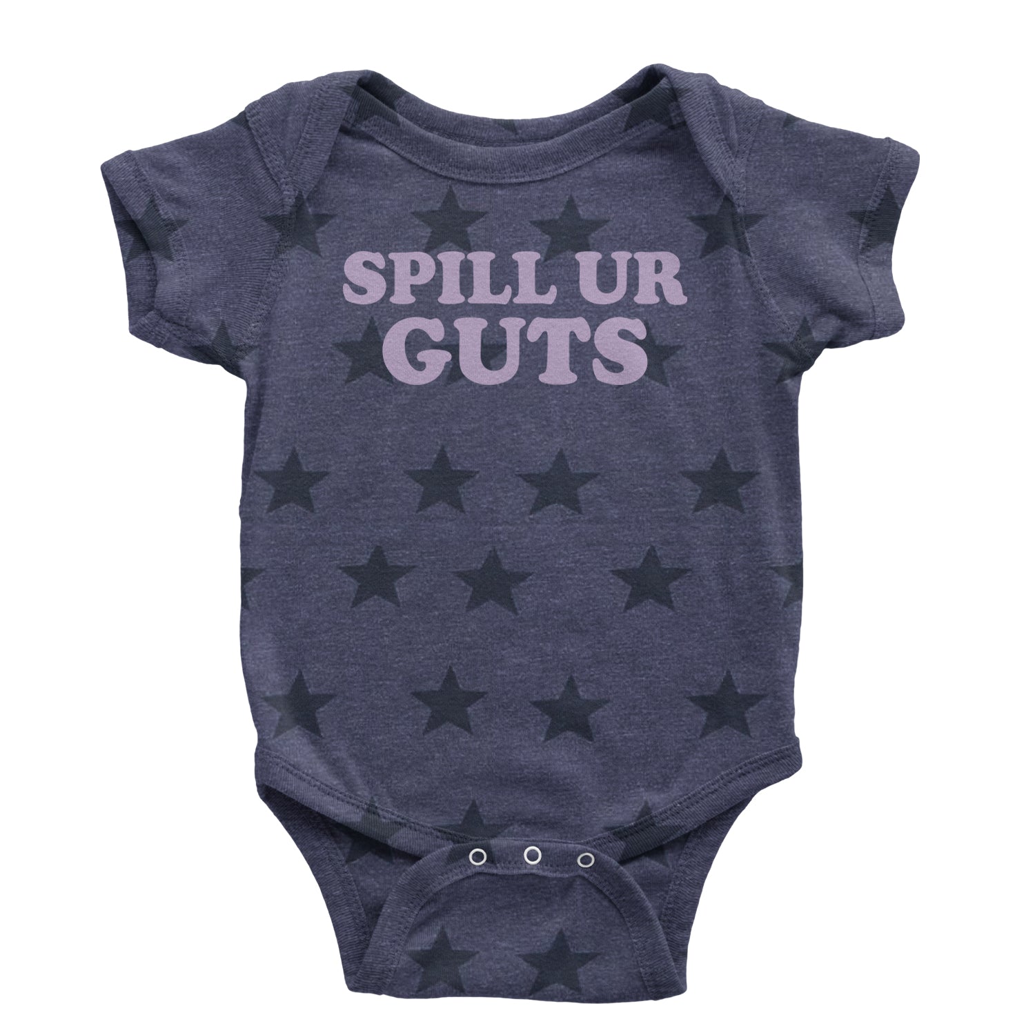 Spill Ur Guts Music Infant One-Piece Romper Bodysuit and Toddler T-shirt Navy Blue STAR