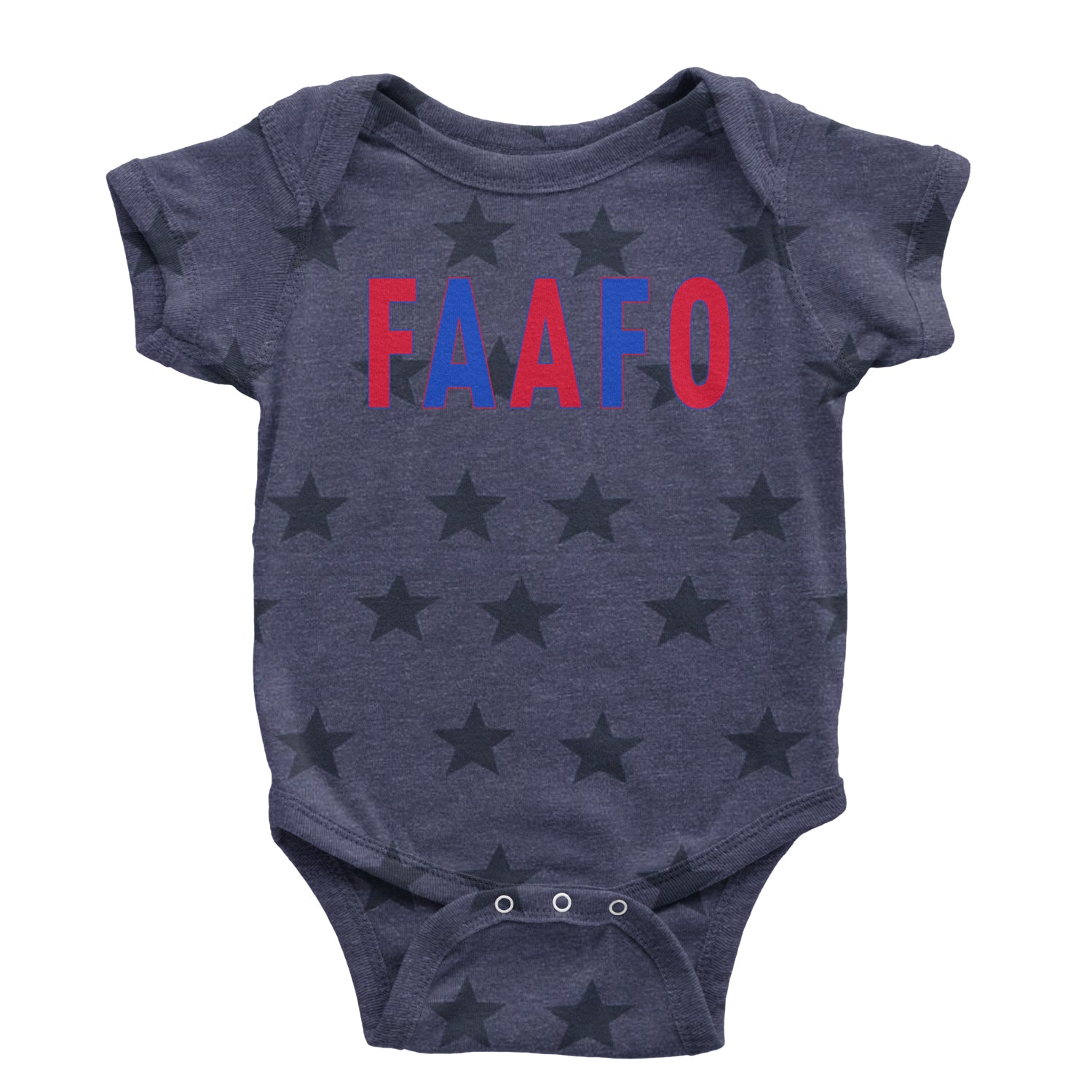 FAAFO Olympic Team USA Shirt Infant One-Piece Romper Bodysuit and Toddler T-shirt Navy Blue STAR