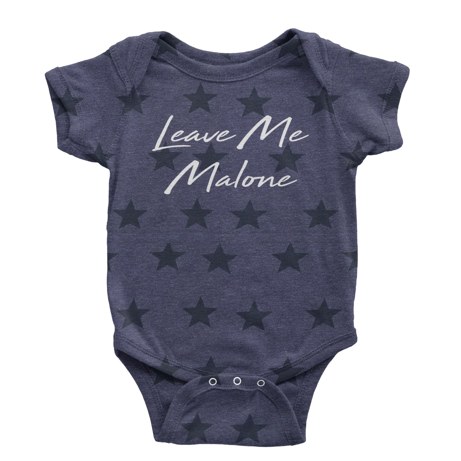 Leave Me Malone I'd Be Crying Rapper Infant One-Piece Romper Bodysuit and Toddler T-shirt Navy Blue STAR