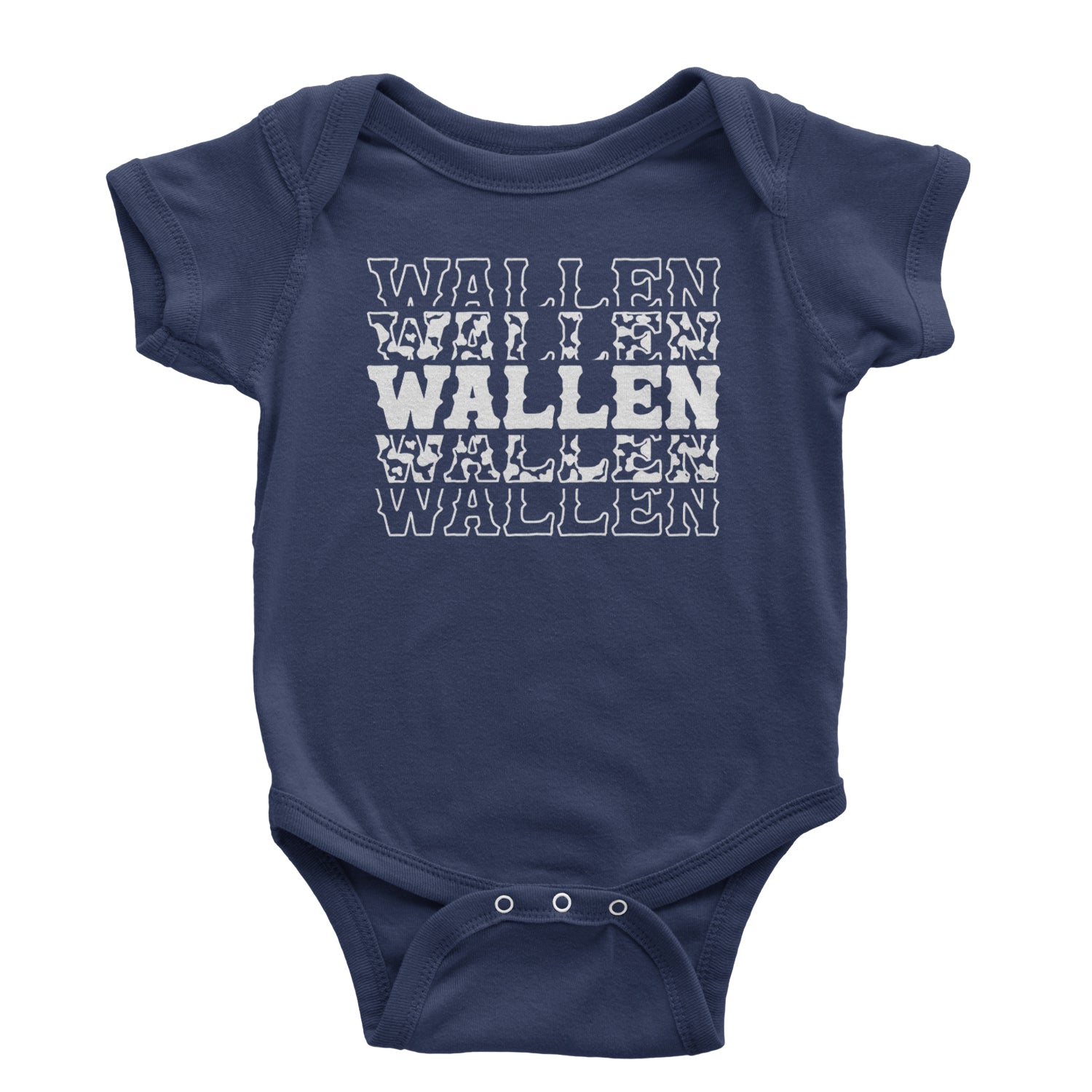 Wallen Country Music Western Infant One-Piece Romper Bodysuit and Toddler T-shirt Royal Blue