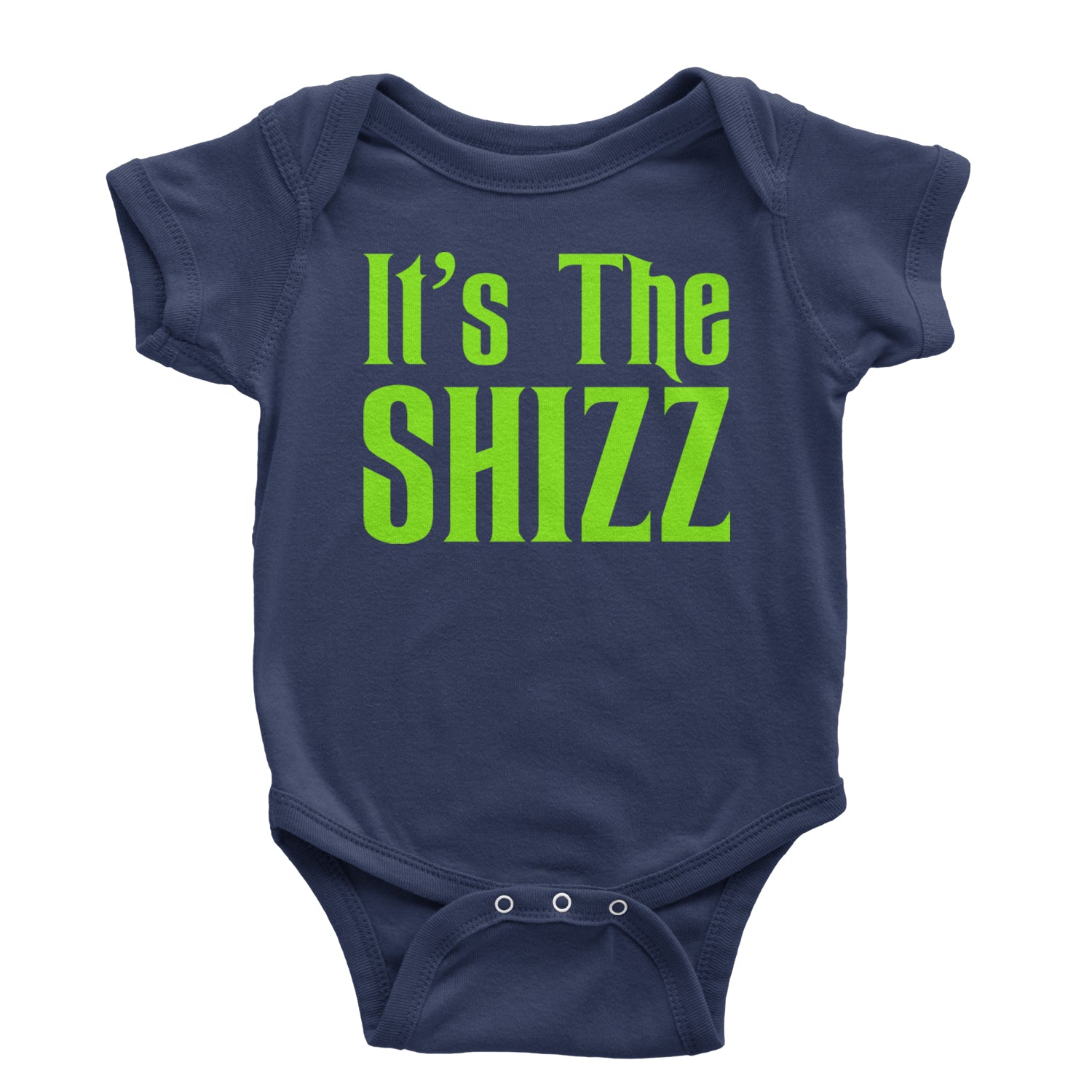 It's The Shizz Magical Infant One-Piece Romper Bodysuit and Toddler T-shirt Navy Blue