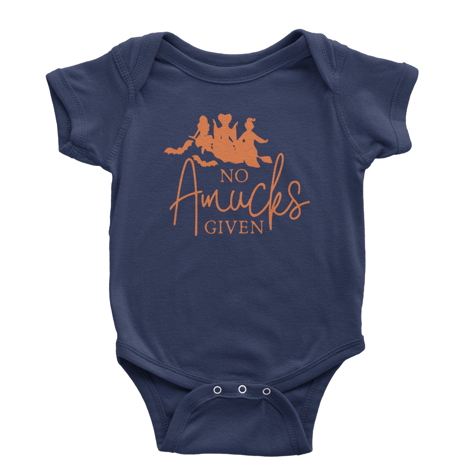 No Amucks Given Hocus Pocus Infant One-Piece Romper Bodysuit and Toddler T-shirt Navy Blue