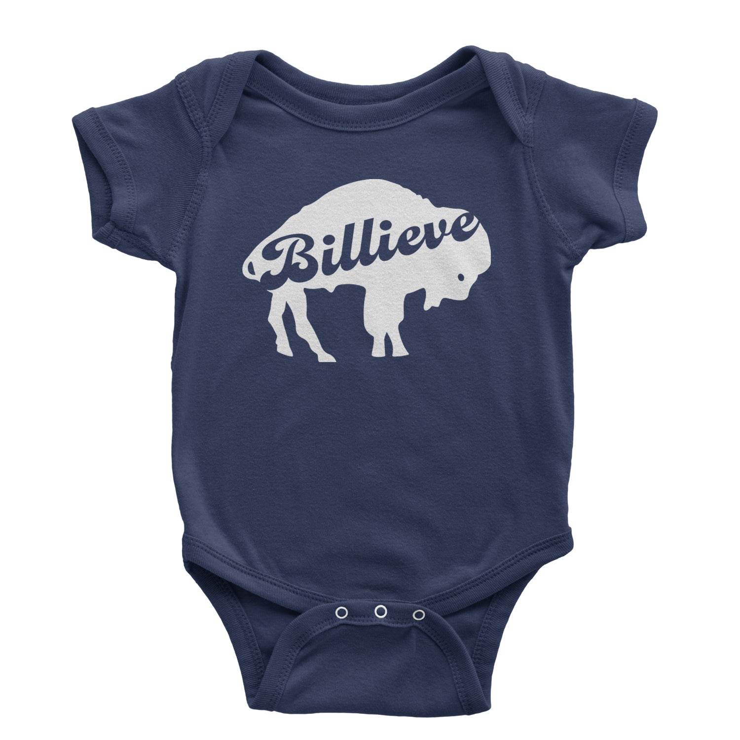 Billieve Bills Mafia Infant One-Piece Romper Bodysuit and Toddler T-shirt Navy Blue