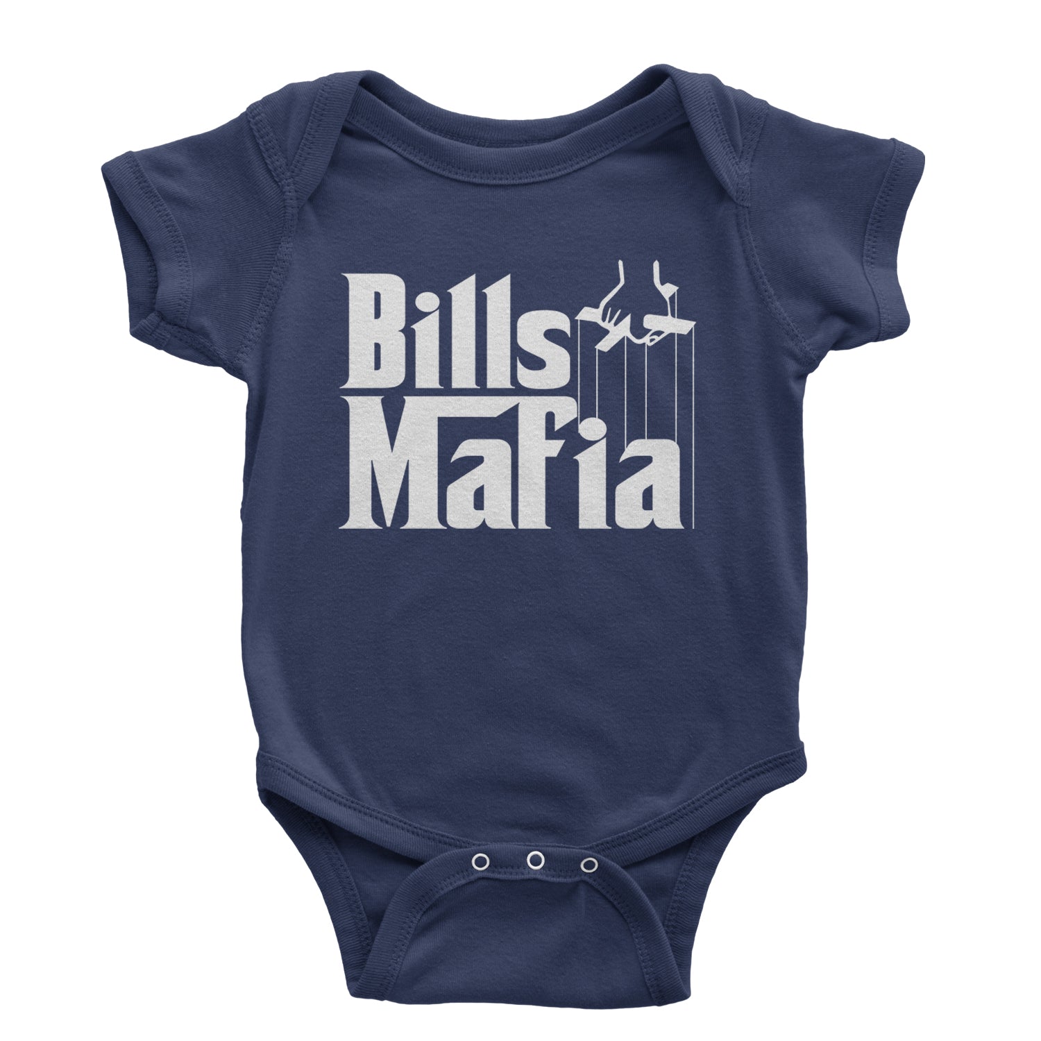 Mafia Bills Mafia Godfather Infant One-Piece Romper Bodysuit and Toddler T-shirt Navy Blue