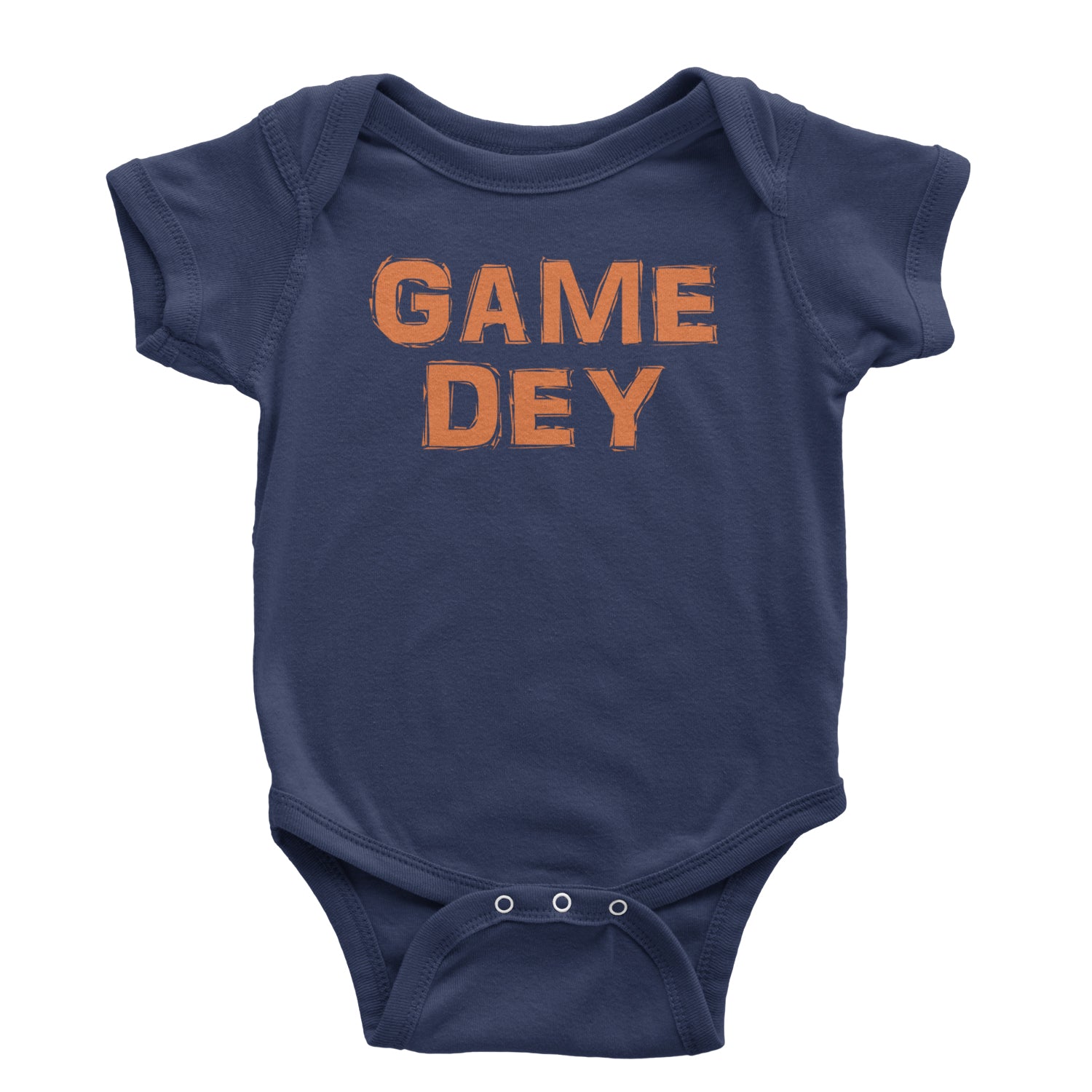 Game Dey Cincinnati Football Infant One-Piece Romper Bodysuit and Toddler T-shirt Navy Blue