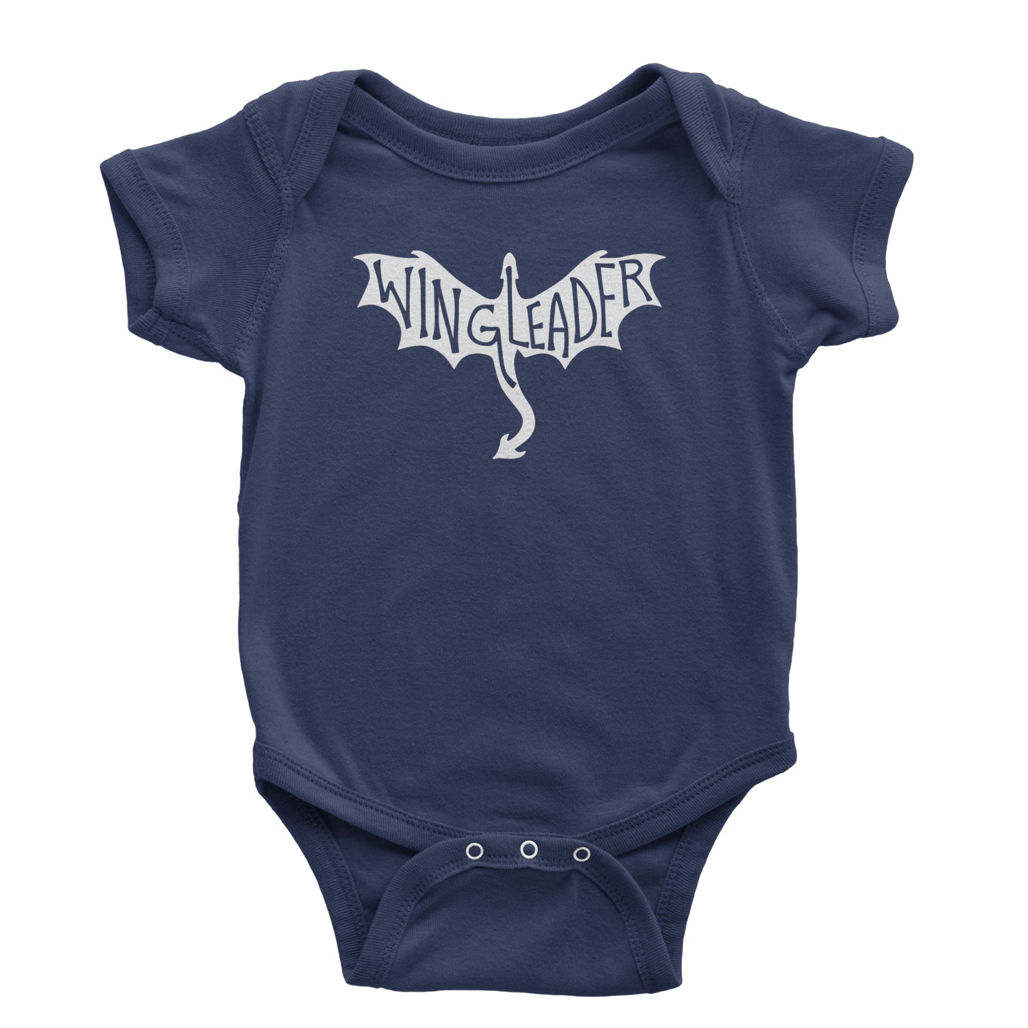 Wingleader Basgiath War College Infant One-Piece Romper Bodysuit Or Toddler T-shirt Navy Blue