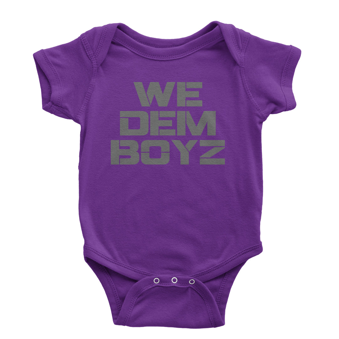 WE Dem Boys Dallas  Infant One-Piece Romper Bodysuit and Toddler T-shirt Purple