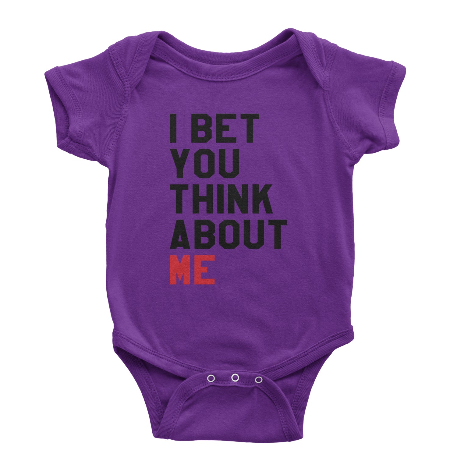 I Bet You Think About Me New TTPD Era Infant One-Piece Romper Bodysuit and Toddler T-shirt Purple