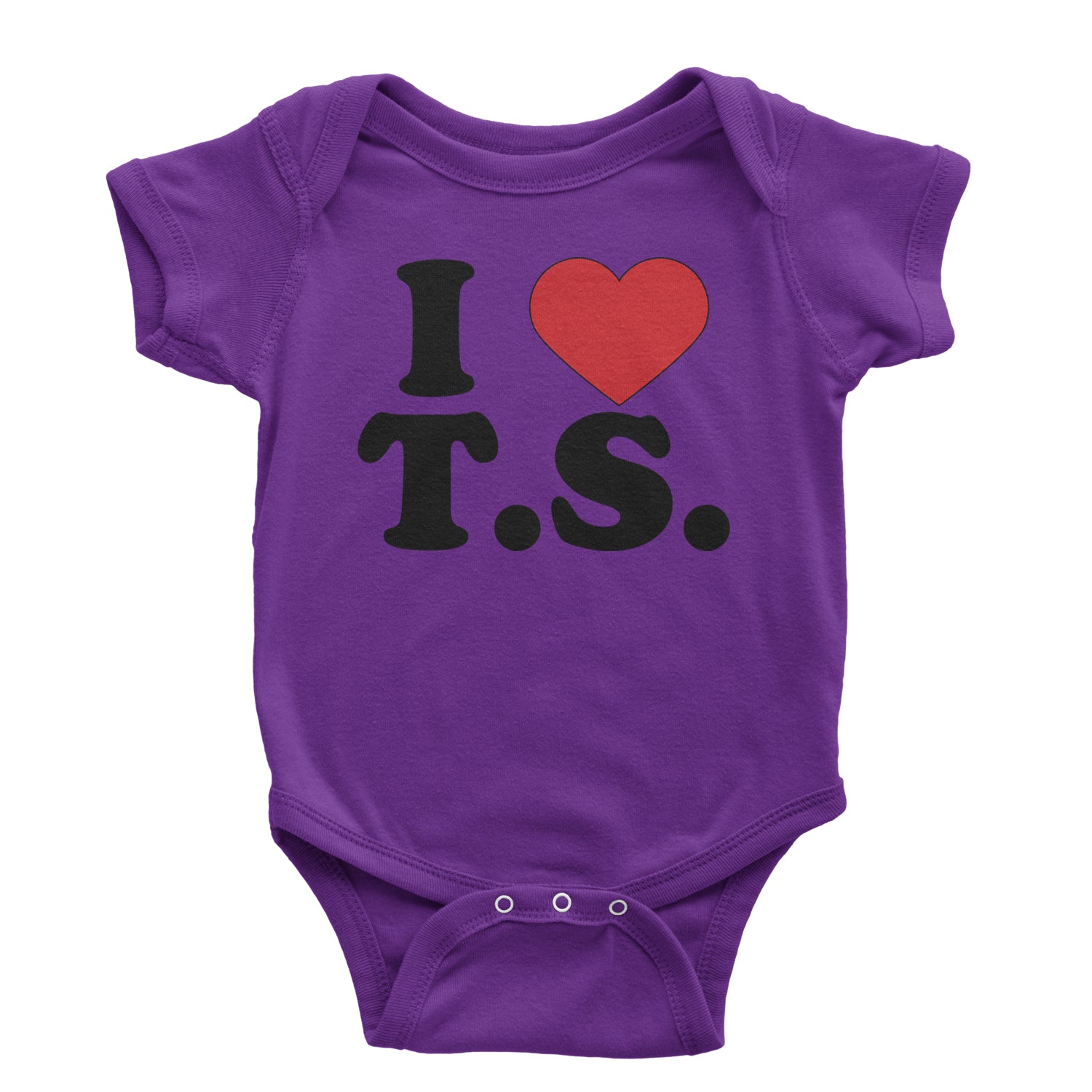 I Heart T.S. Concert Music Lover  Infant One-Piece Romper Bodysuit and Toddler T-shirt Purple