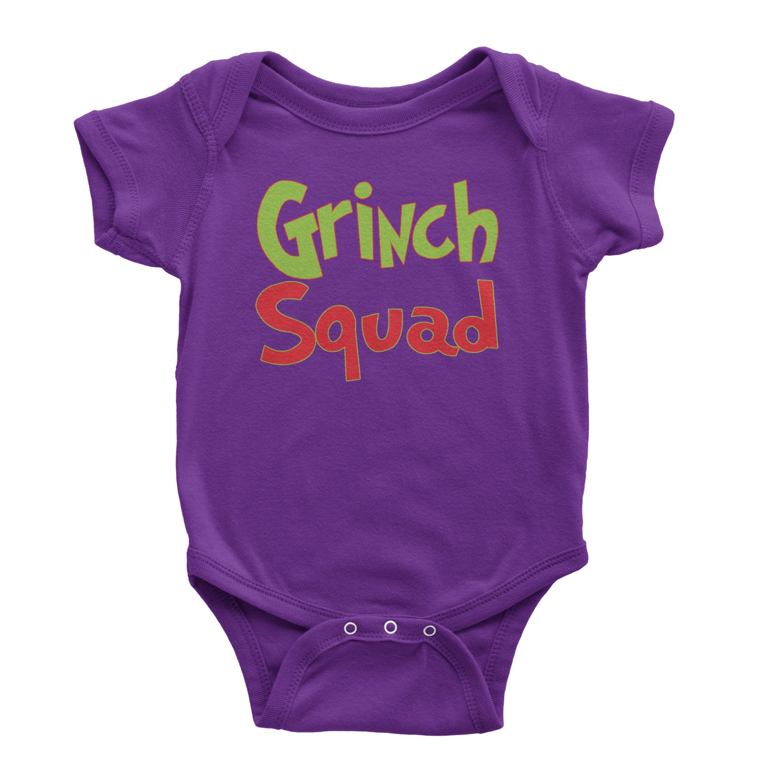 Gr-nch Squad Jolly Grinchmas Merry Christmas Infant One-Piece Romper Bodysuit and Toddler T-shirt Purple