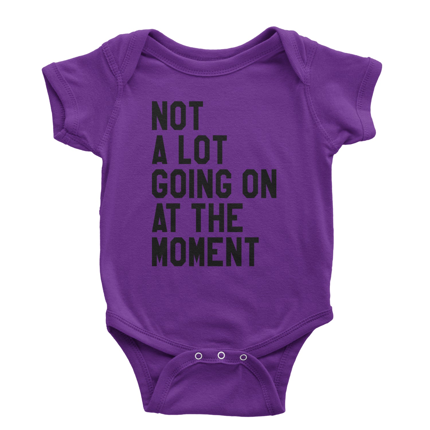 NOT A Lot Going On At The Moment Feeling 22 TTPD Infant One-Piece Romper Bodysuit and Toddler T-shirt Purple