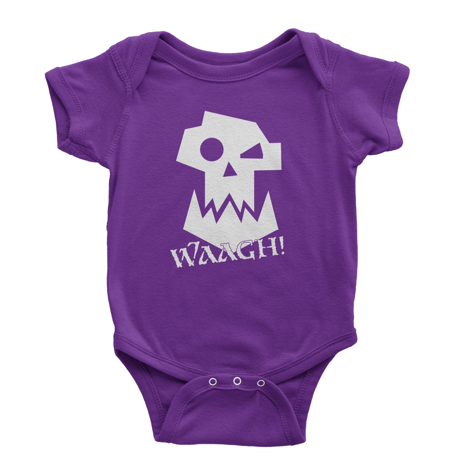 Ork Miniature Tabletop Wargaming Waagh Infant One-Piece Romper Bodysuit and Toddler T-shirt Purple