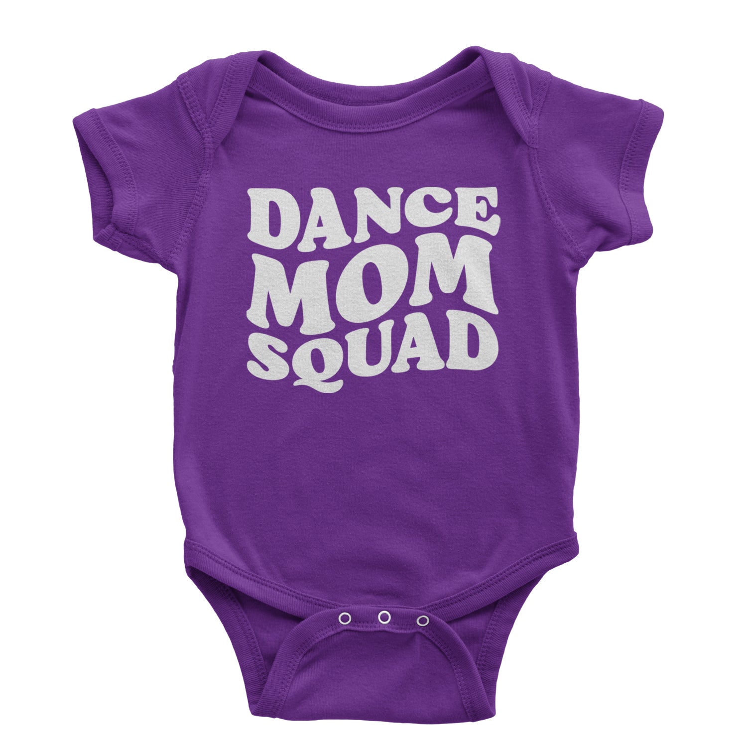 Dance Mom Squad Infant One-Piece Romper Bodysuit and Toddler T-shirt Purple