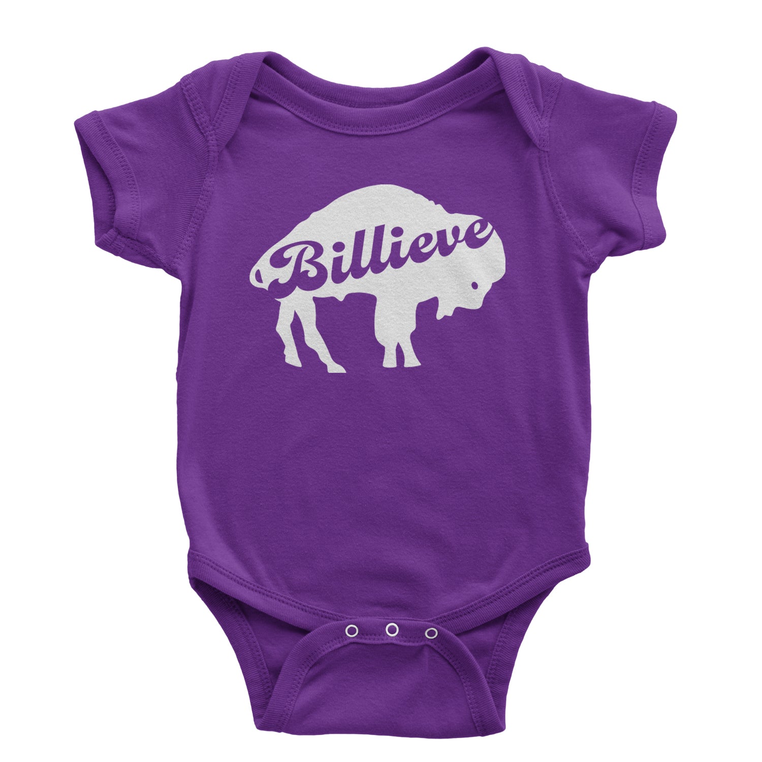 Billieve Bills Mafia Infant One-Piece Romper Bodysuit and Toddler T-shirt Purple