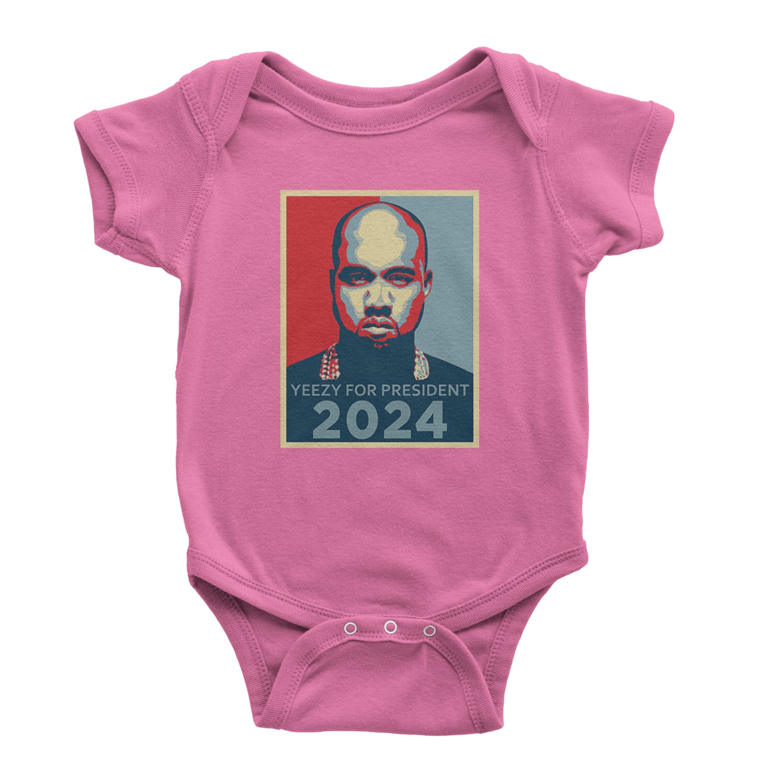 Yeezus For President Vote for Ye Infant One-Piece Romper Bodysuit and Toddler T-shirt Raspberry