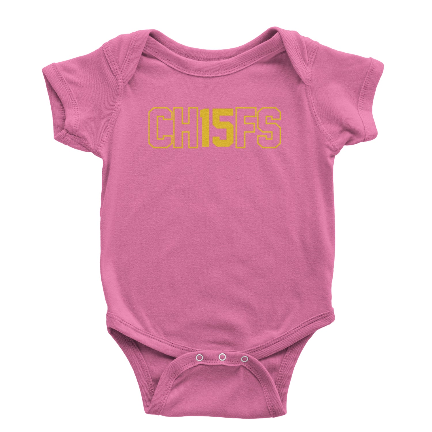 Ch15fs Chief 15 Shirt Infant One-Piece Romper Bodysuit and Toddler T-shirt Raspberry