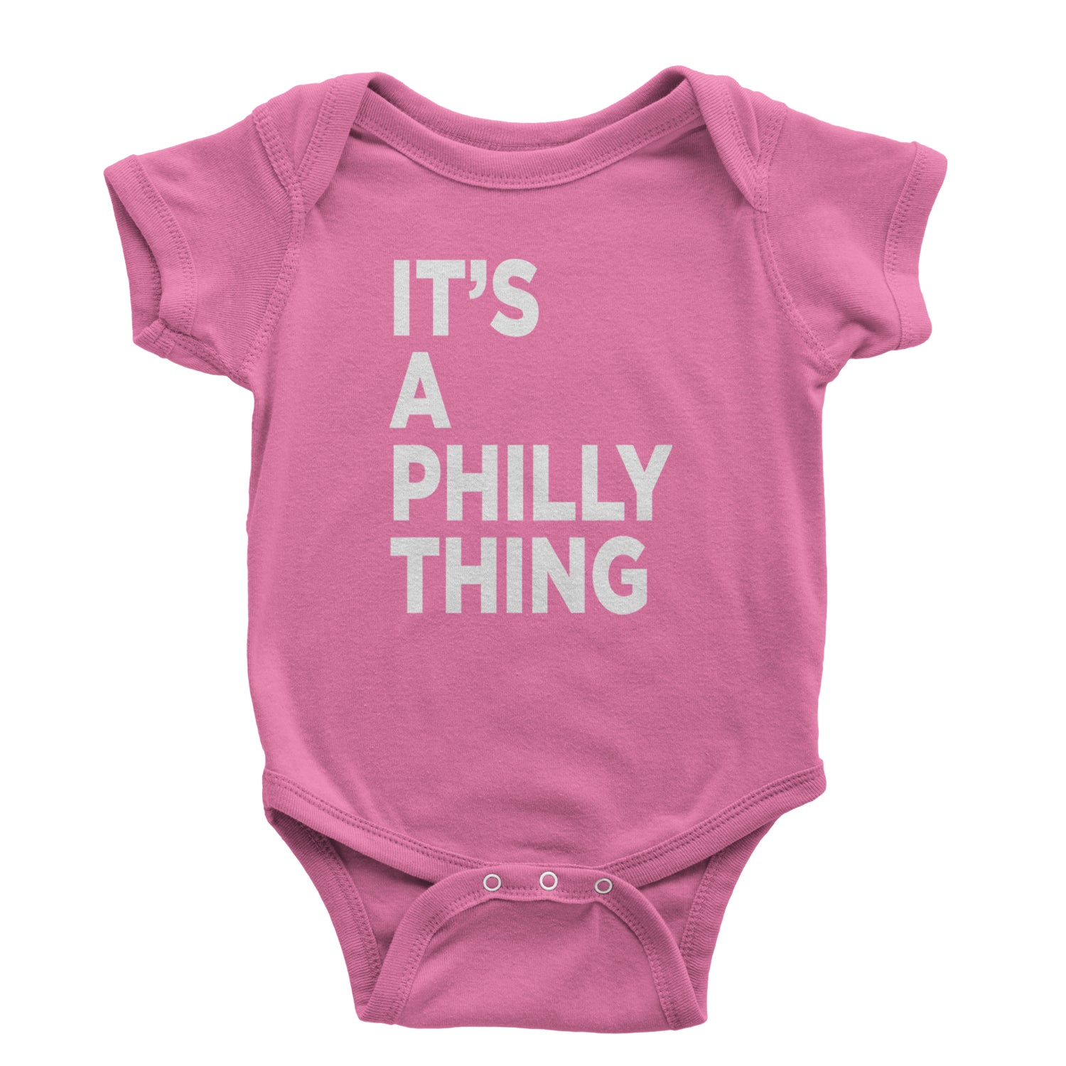 PHILLY It's A Philly Thing Infant One-Piece Romper Bodysuit and Toddler T-shirt Raspberry