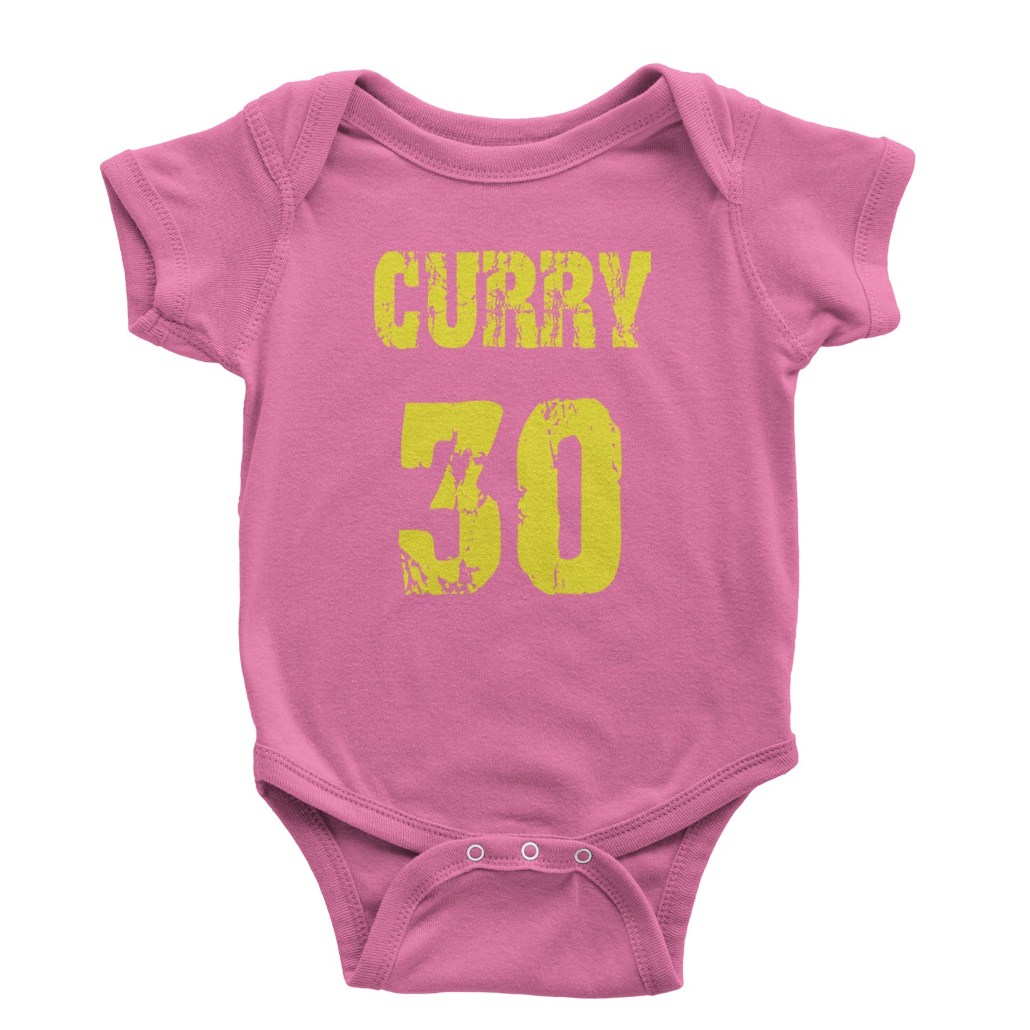 Curry #30 Infant One-Piece Romper Bodysuit and Toddler T-shirt Raspberry