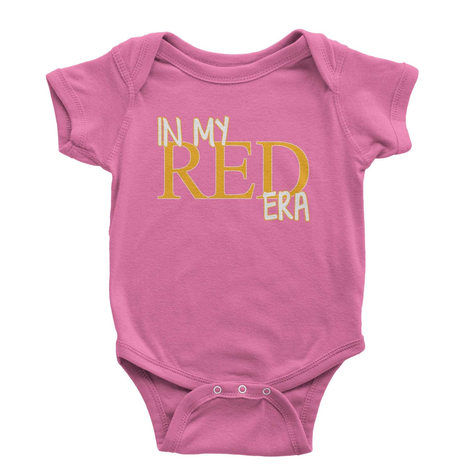 In My Red Era Kansas City Infant One-Piece Romper Bodysuit and Toddler T-shirt Raspberry