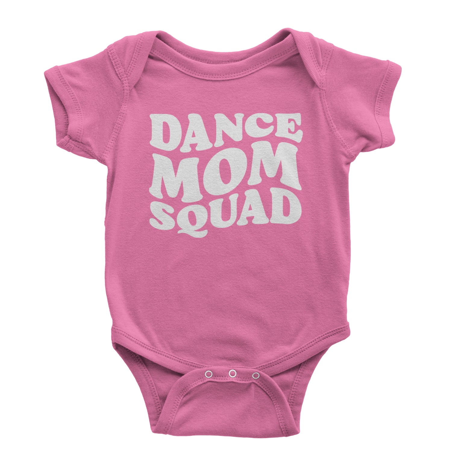 Dance Mom Squad Infant One-Piece Romper Bodysuit and Toddler T-shirt Raspberry