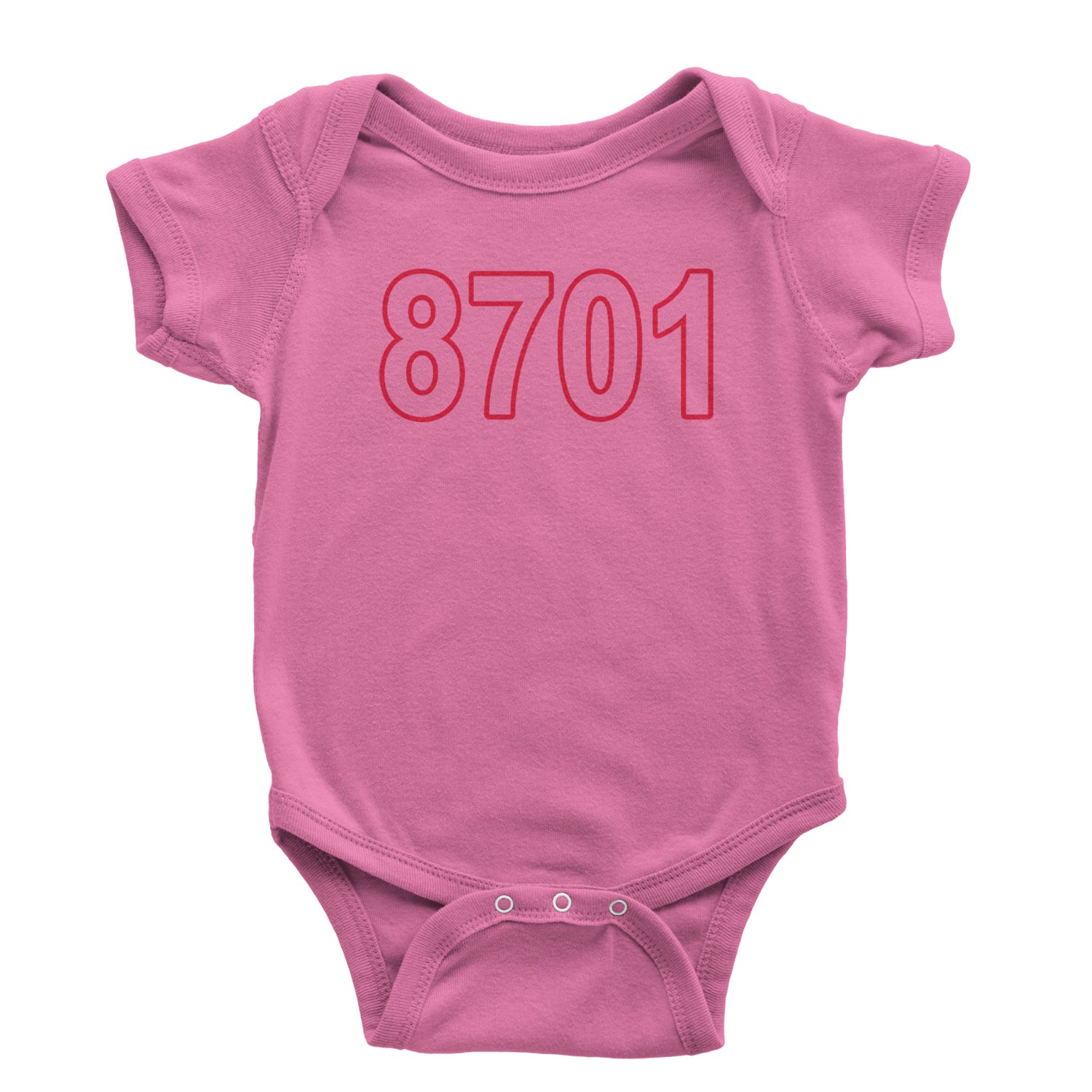 Timeless 8701 Era Y2K Infant One-Piece Romper Bodysuit and Toddler T-shirt Raspberry