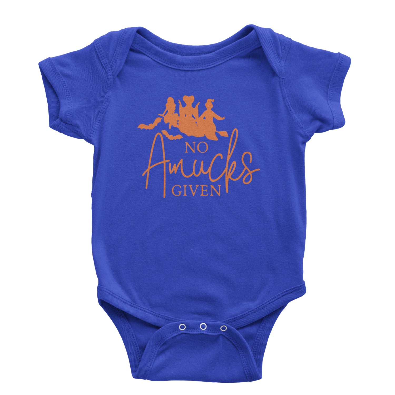 No Amucks Given Hocus Pocus Infant One-Piece Romper Bodysuit and Toddler T-shirt Royal Blue