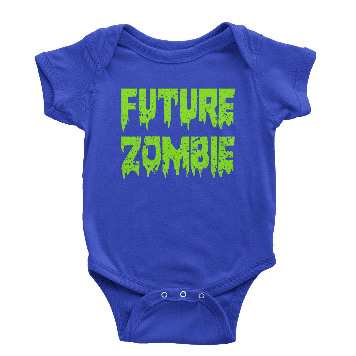 Future Zombie Horror Infant One-Piece Romper Bodysuit and Toddler T-shirt Royal Blue