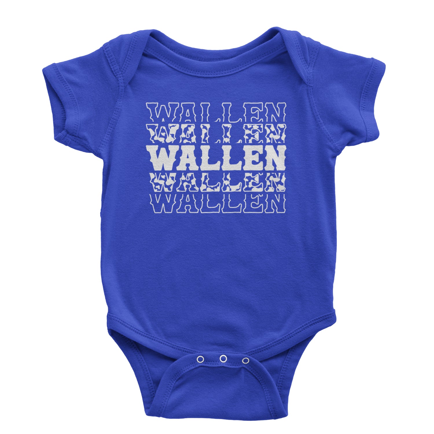 Wallen Country Music Western Infant One-Piece Romper Bodysuit and Toddler T-shirt Royal Blue