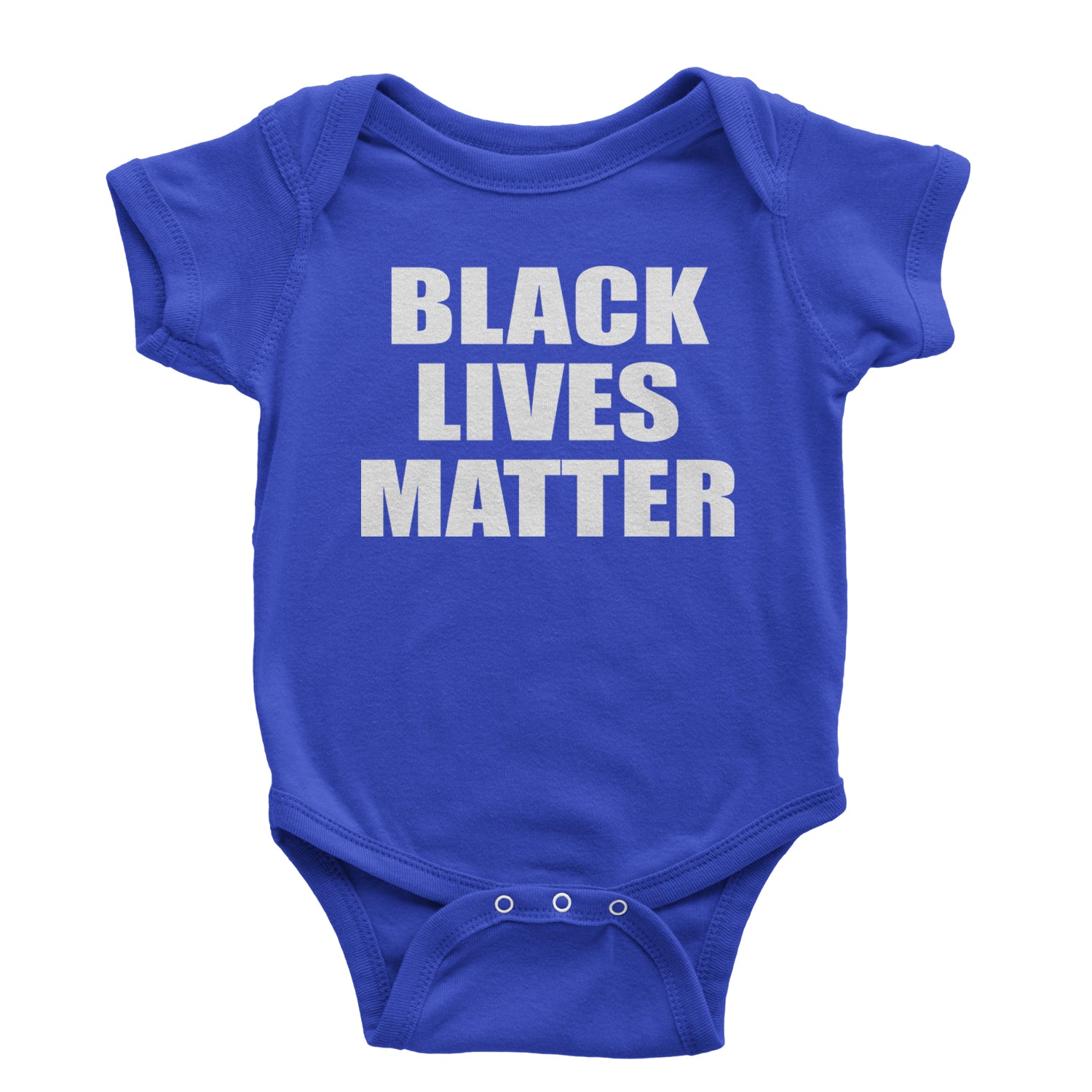 Black Lives Matter BLM Infant One-Piece Romper Bodysuit and Toddler T-shirt Royal Blue