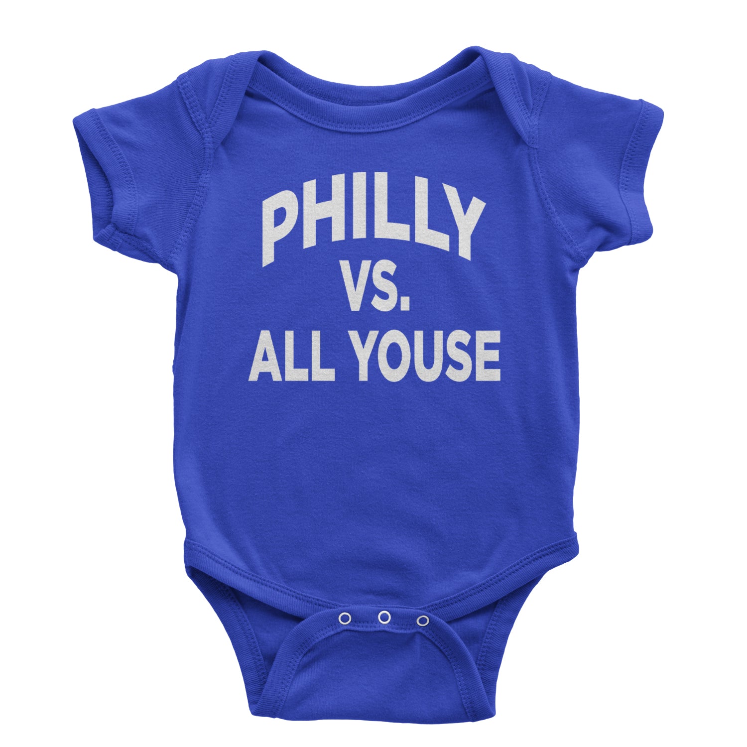 Philly Vs. All Youse Philly Thing Infant One-Piece Romper Bodysuit and Toddler T-shirt Royal Blue