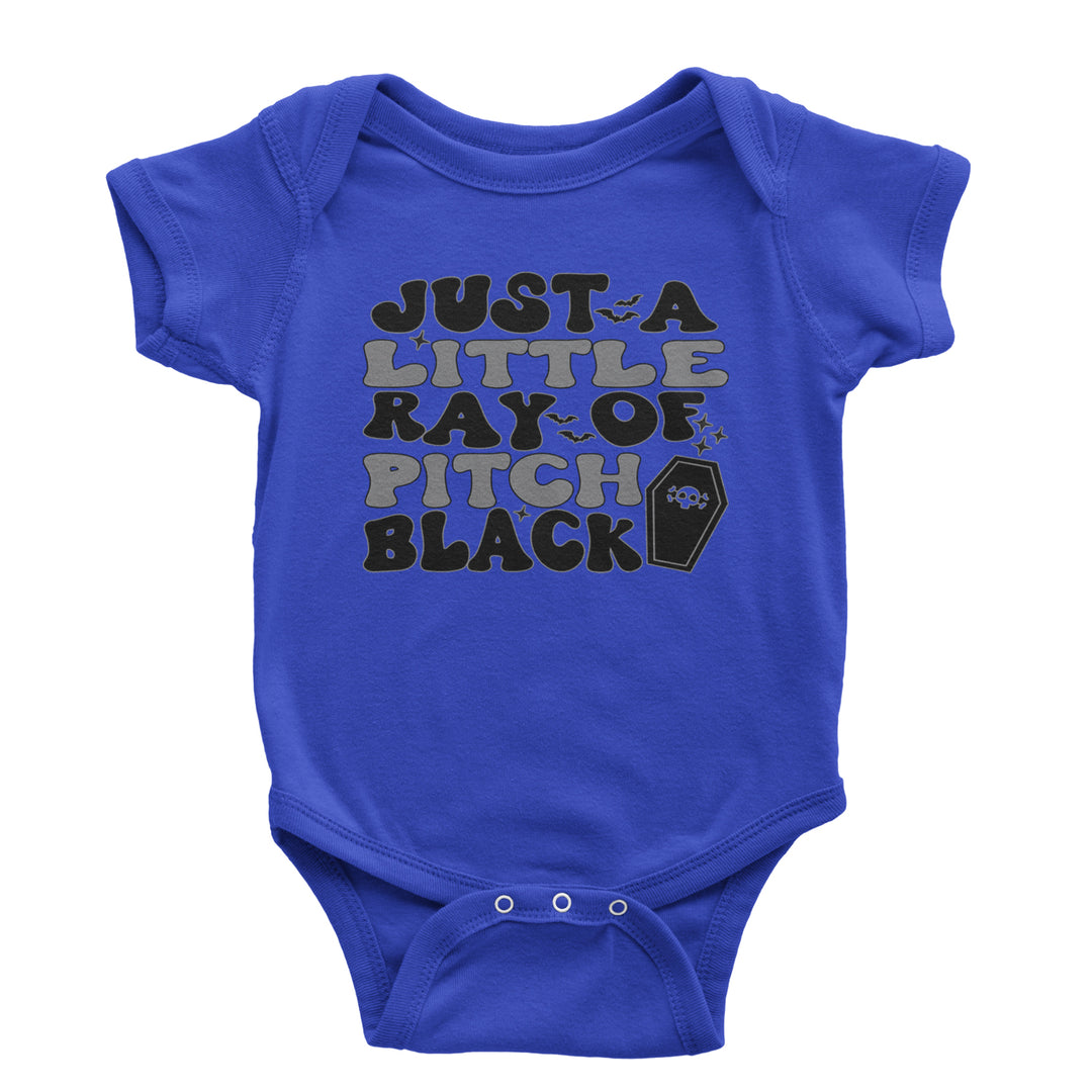 Just A Little Ray of Pitch Black graphic on Onesie and Toddler T-Shirt alternate view 7