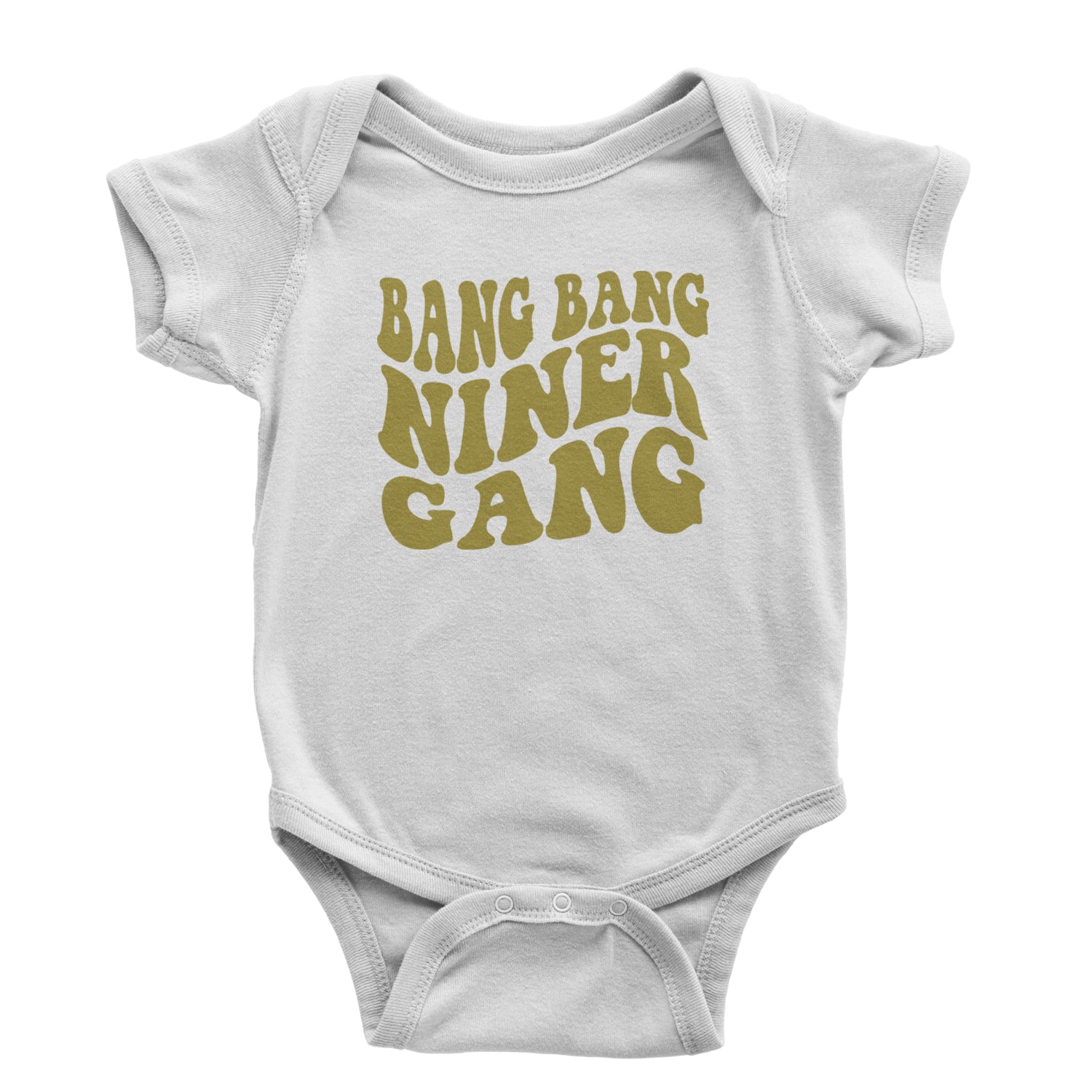 WAVE Bang Bang Nin-r Gang San Francisco Infant One-Piece Romper Bodysuit and Toddler T-shirt Black