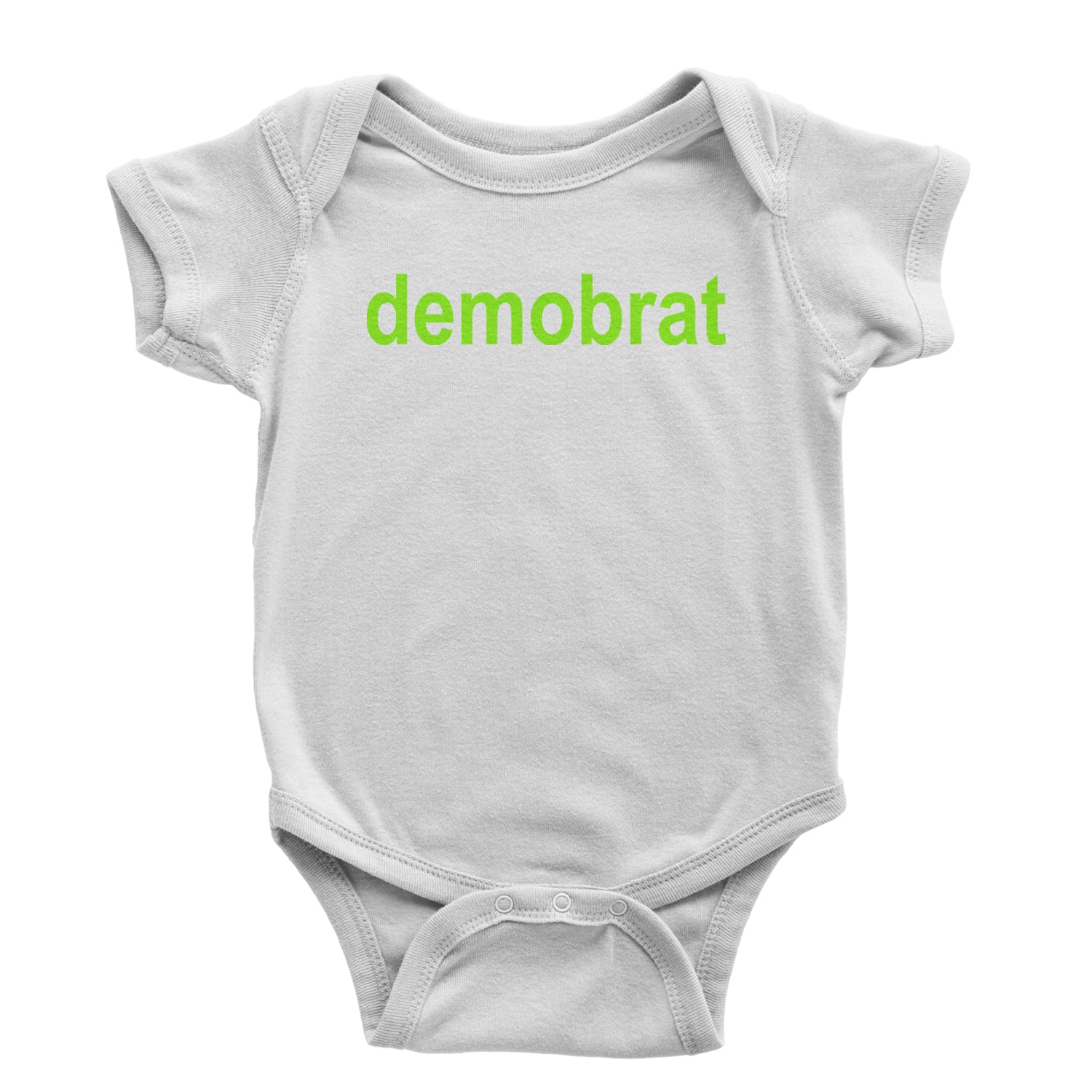 Demobrat Kamala Is Brat Vote Democrat Infant One-Piece Romper Bodysuit and Toddler T-shirt Black