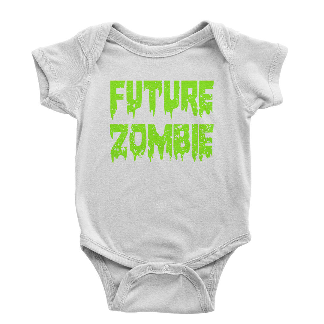 Future Zombie Horror Infant One-Piece Romper Bodysuit and Toddler T-shirt White