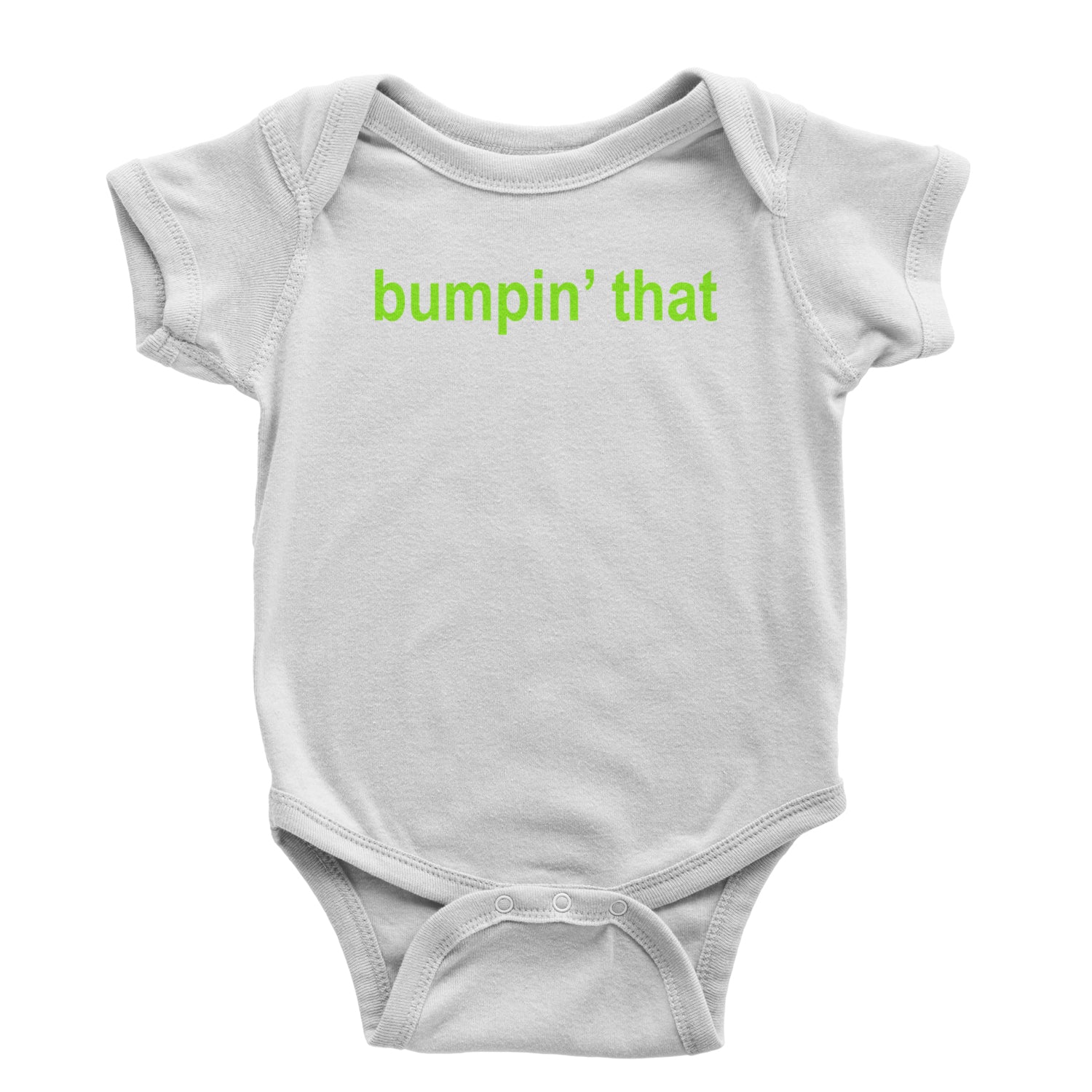 Bumpin' That Brat Music Infant One-Piece Romper Bodysuit and Toddler T-shirt Black