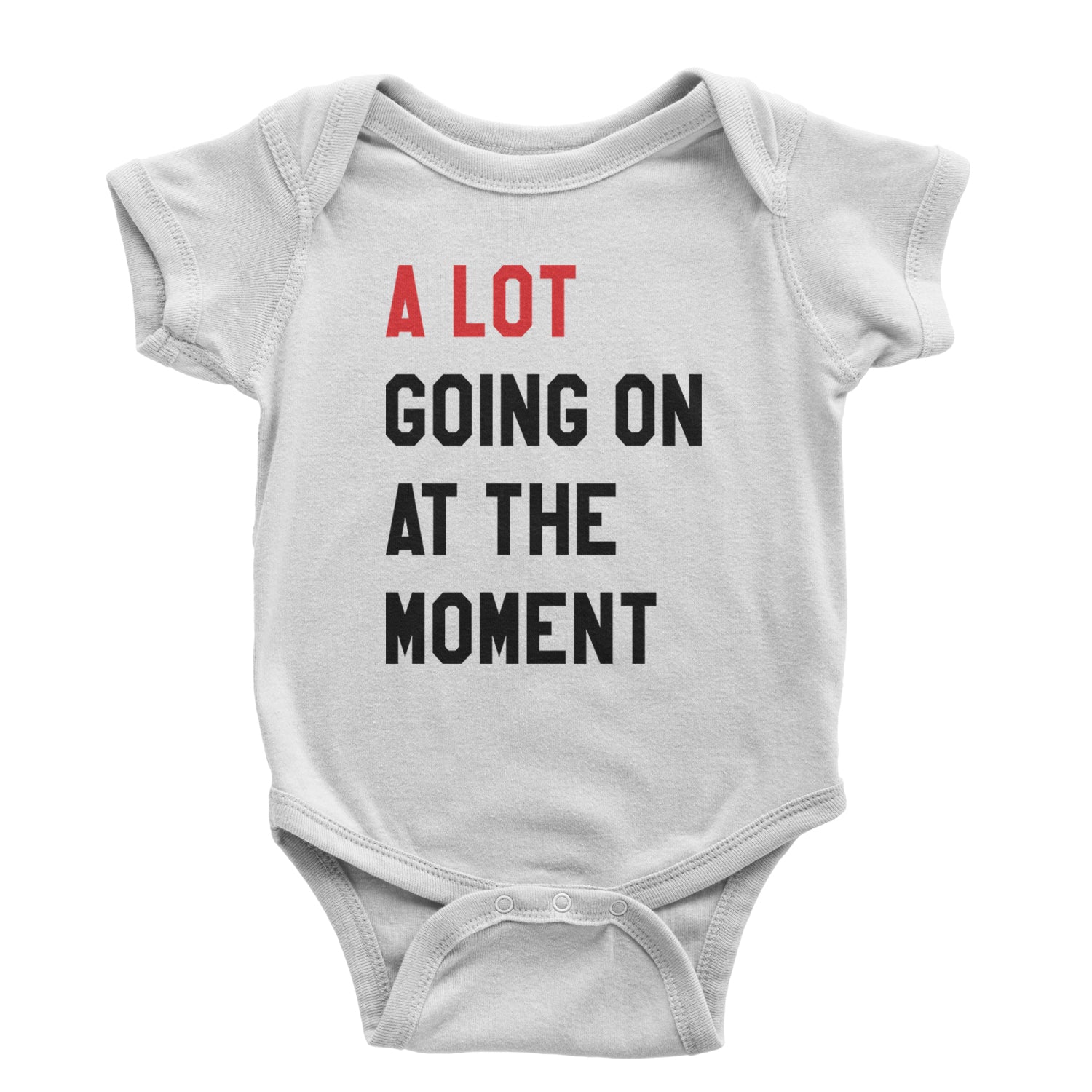 A Lot Going On At The Moment New TTPD Poet Department Infant One-Piece Romper Bodysuit and Toddler T-shirt White